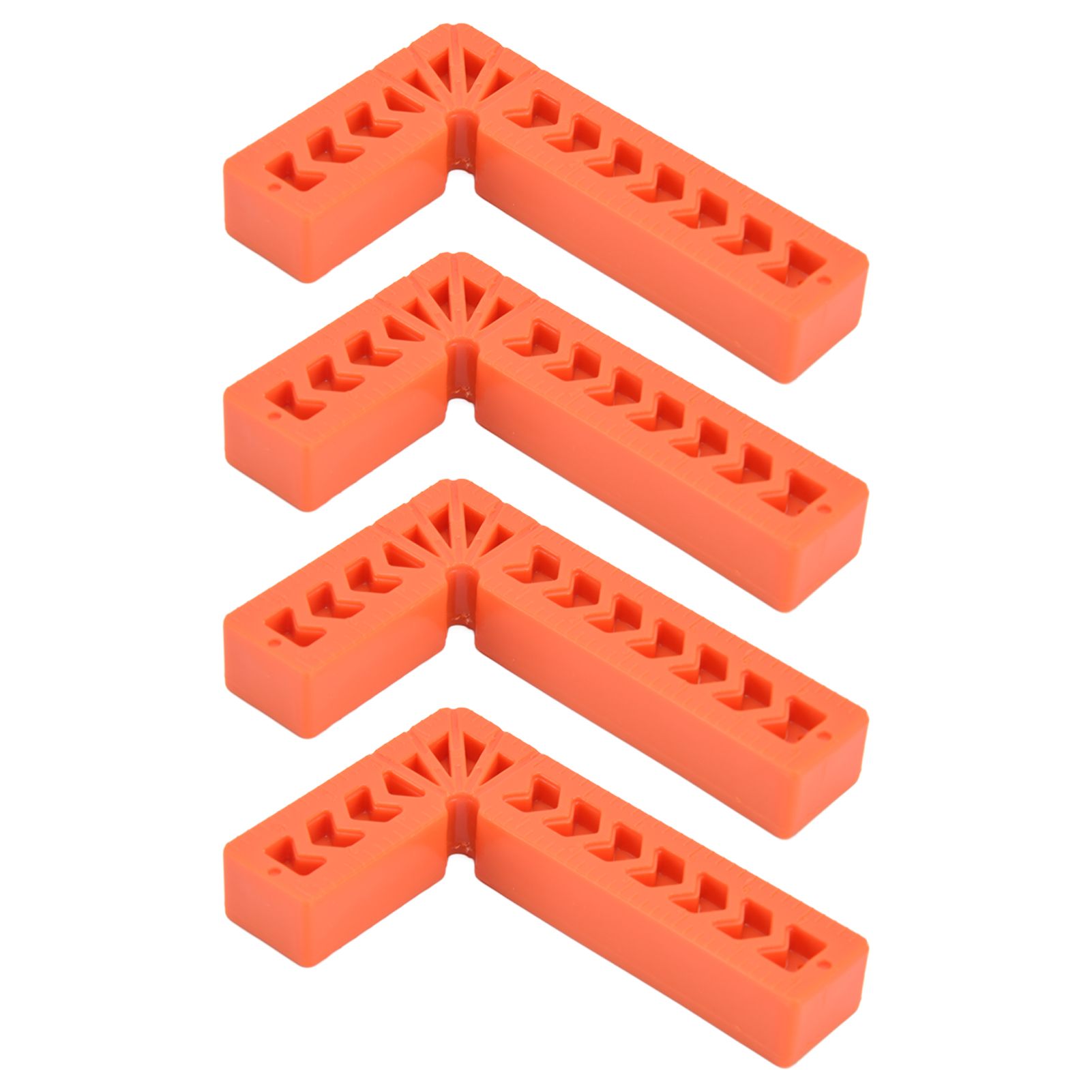 4Pcs L Type Plastic Squares Multipurpose Strong Practicability Easy to Use view 6