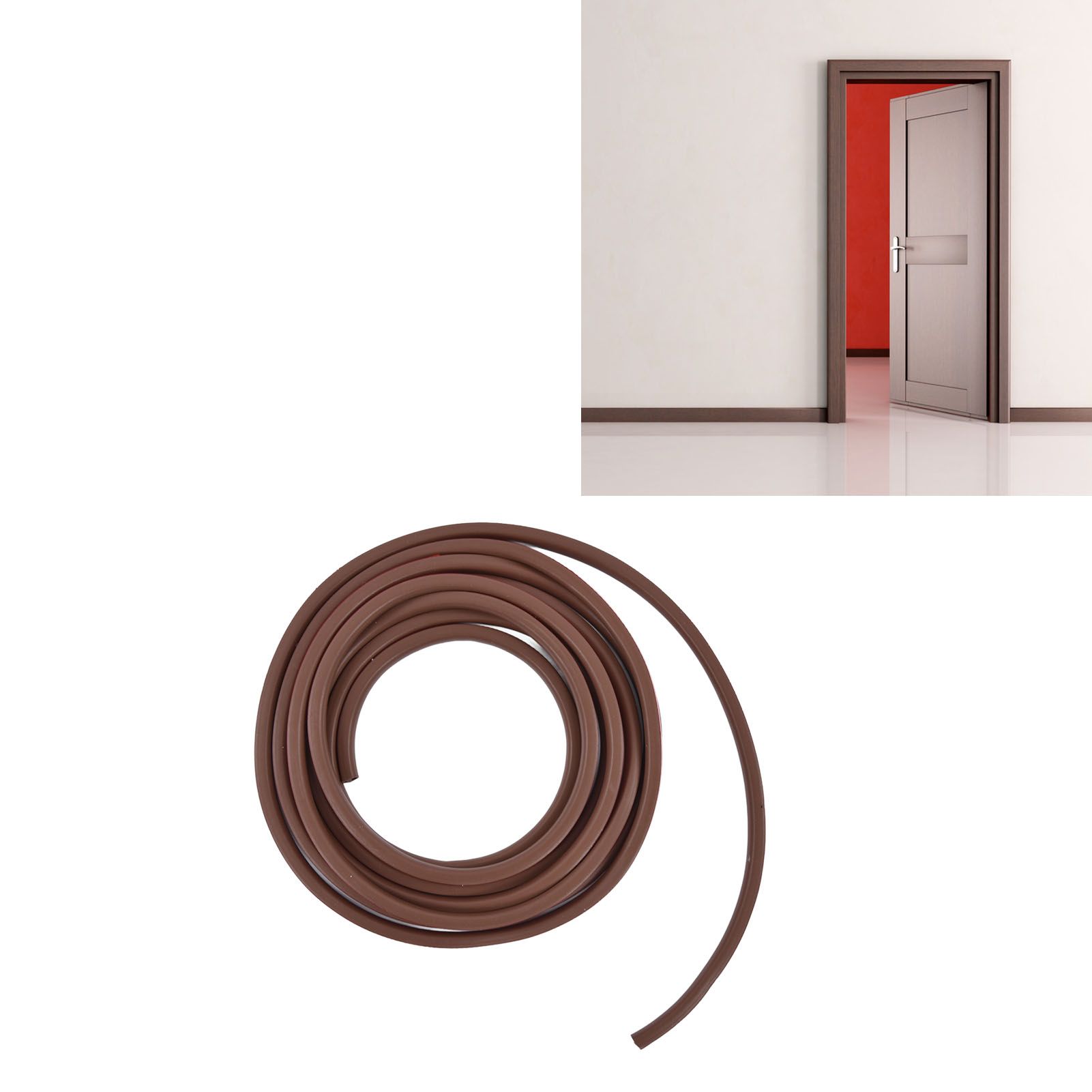 14mmx12mm Weather Stripping Door Sealing Strip Dustproof Sound Insulation view 12