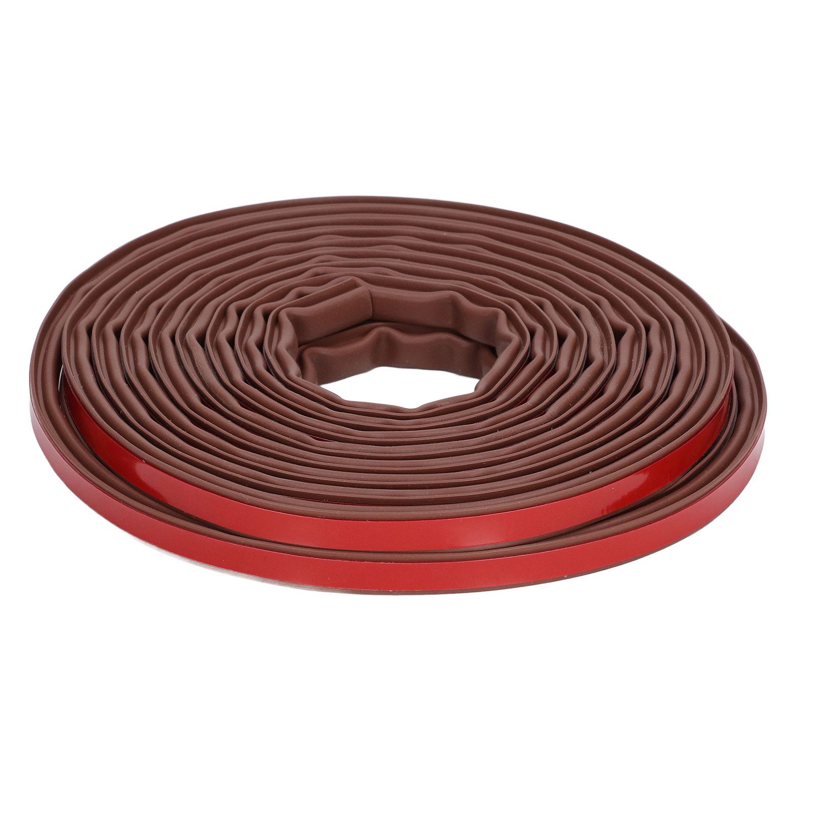 6m Door Sealing Strip Silicone Rubber Self Adhesive Weather Strip Brown Window view 8