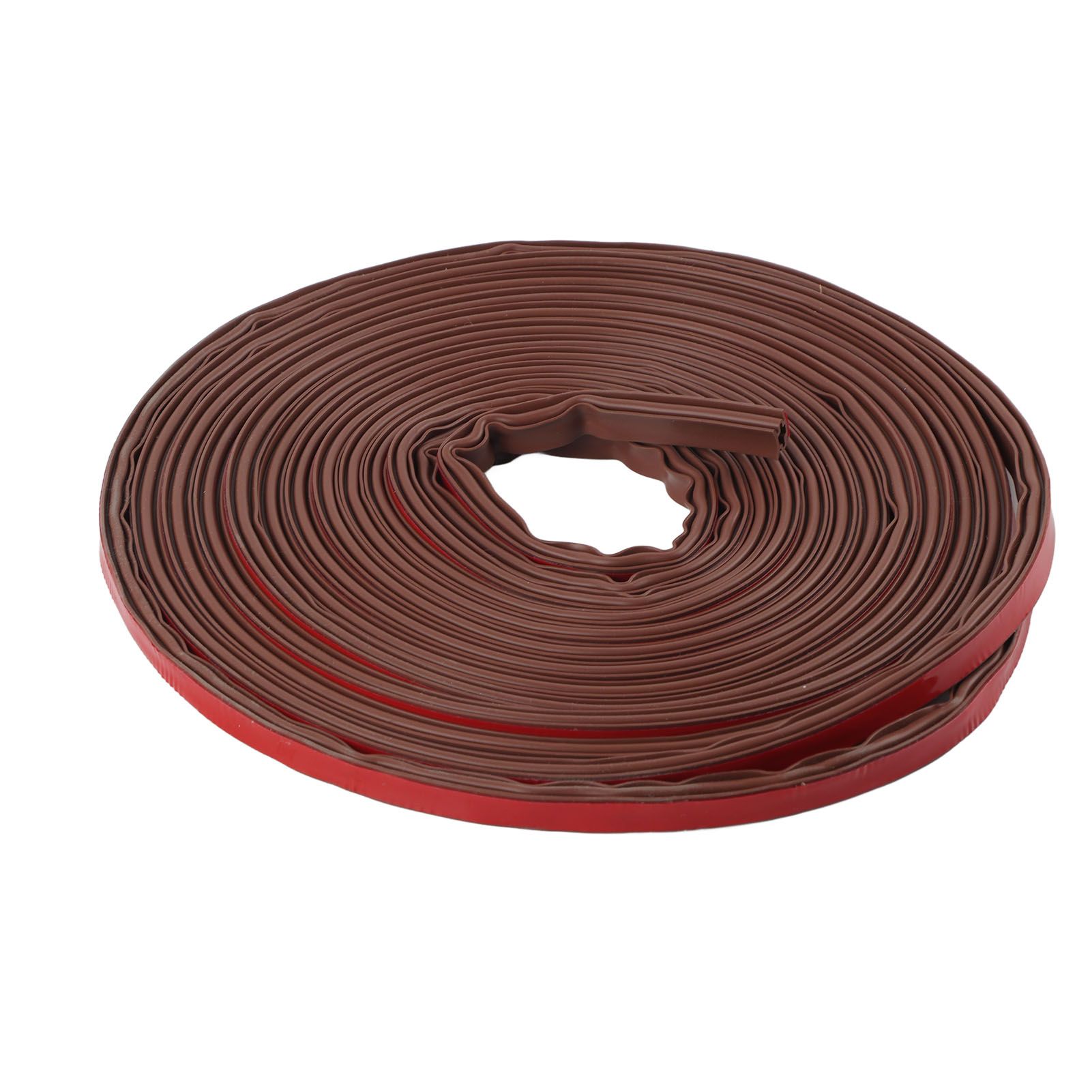 6m Door Sealing Strip Silicone Rubber Self Adhesive Weather Strip Brown Window view 9