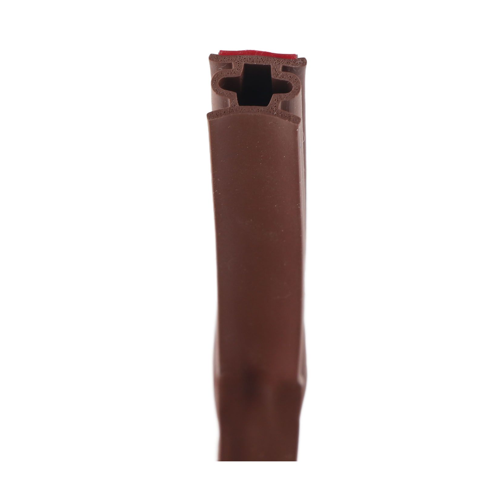 6m Door Sealing Strip Silicone Rubber Self Adhesive Weather Strip Brown Window view 13