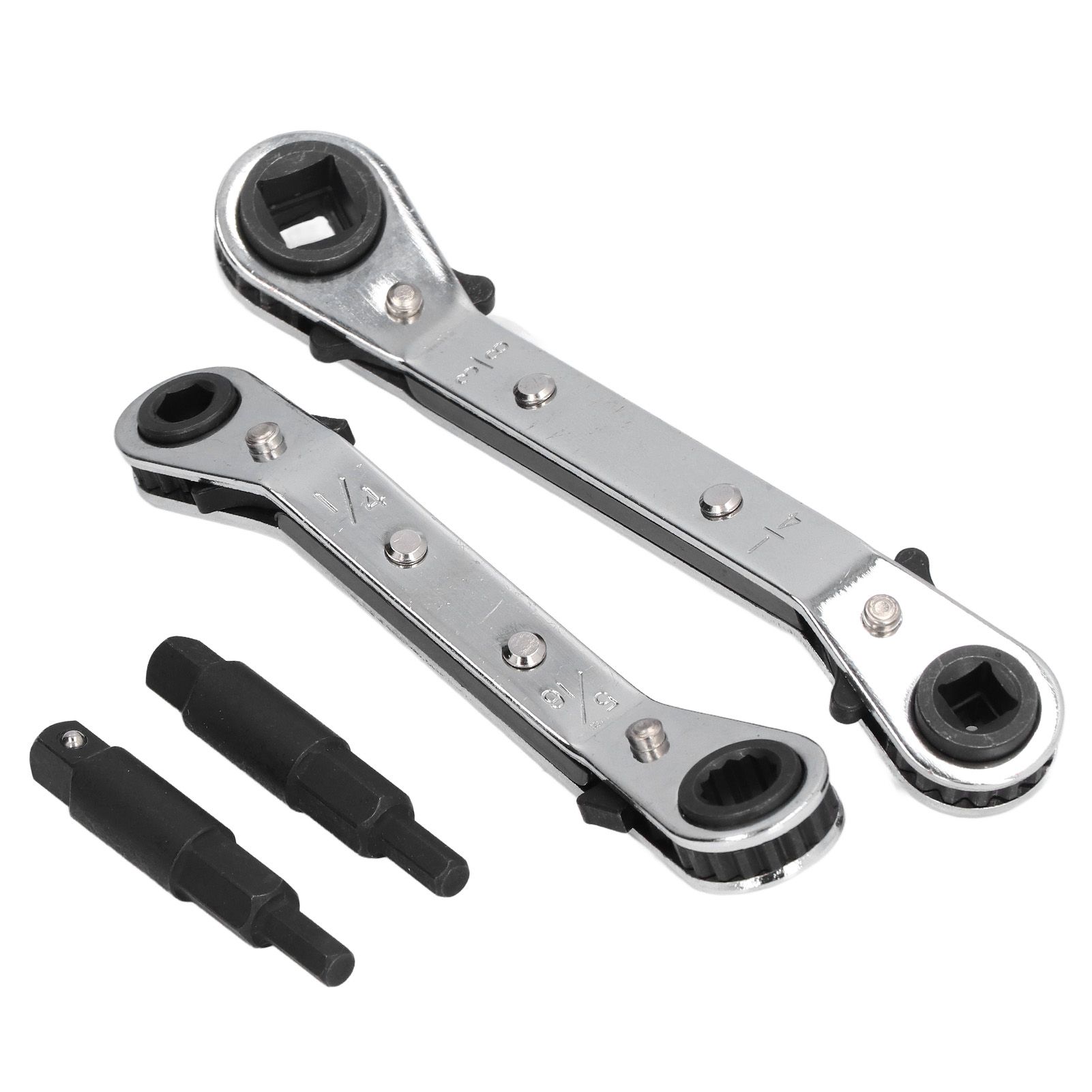 CT122 Refrigerator Ratchet Wrench 1/4 3/16 5/16 3/8 Stainless Steel Wrench Air view 15