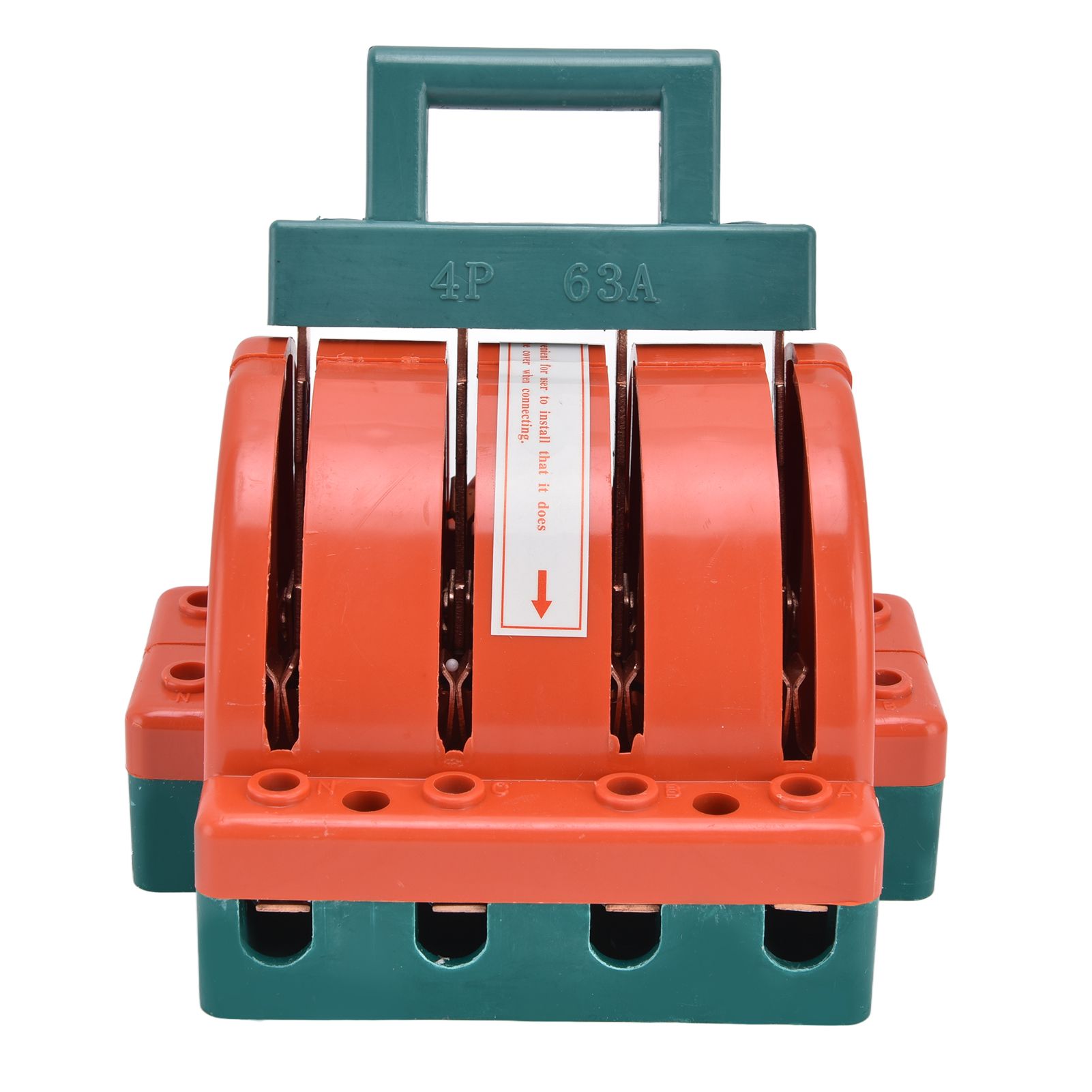 4P 63A 380V Disconnect Knife Switch Double Throw Knife Safety Disconnect view 2