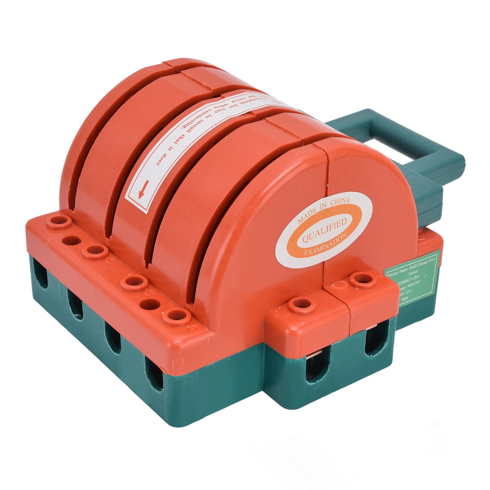 4P 63A 380V Disconnect Knife Switch Double Throw Knife Safety Disconnect view 7