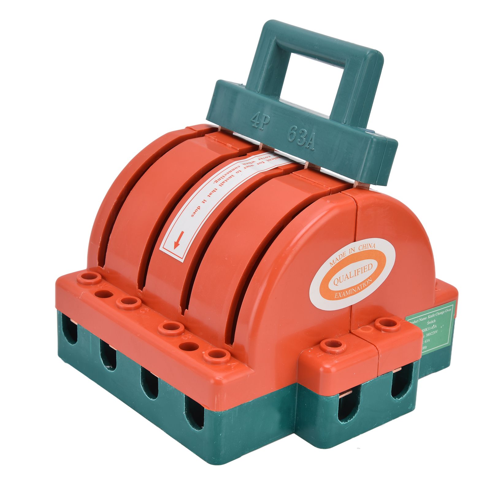 4P 63A 380V Disconnect Knife Switch Double Throw Knife Safety Disconnect view 9