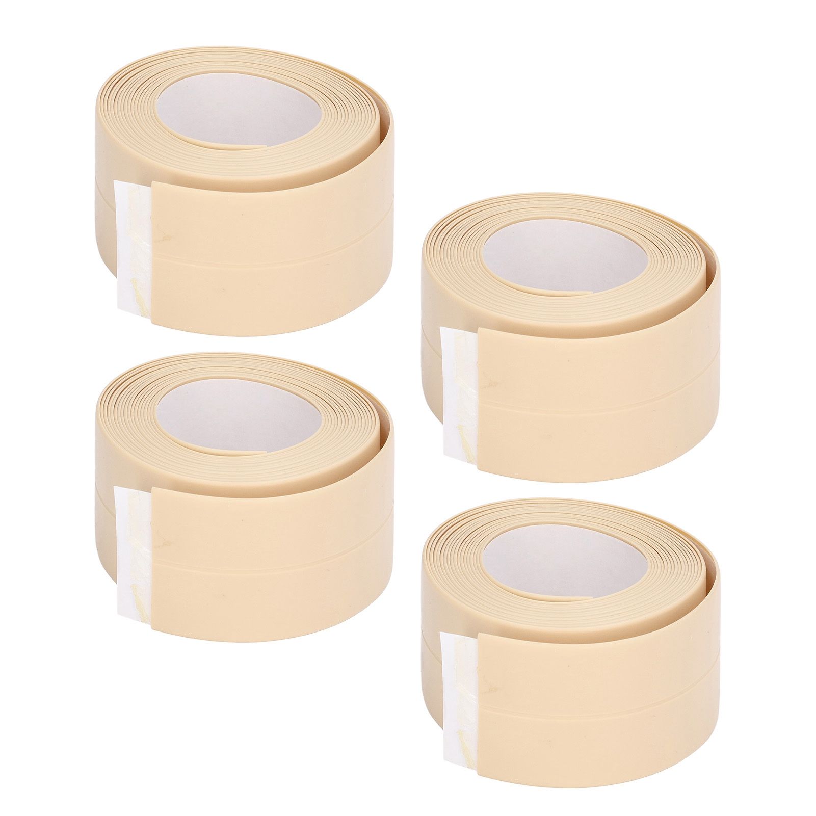 4Pcs Kitchen Sealant Strip PVC Waterproof Self Adhesive Sealing Tape for view 2