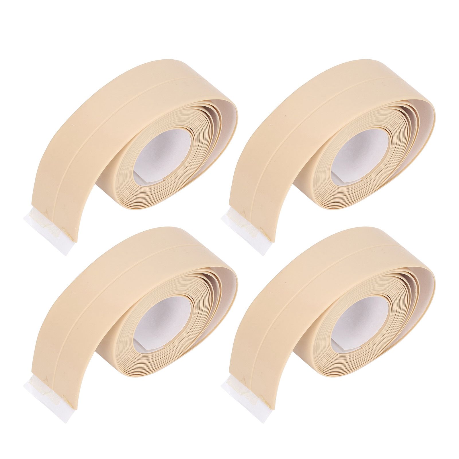 4Pcs Kitchen Sealant Strip PVC Waterproof Self Adhesive Sealing Tape for view 3