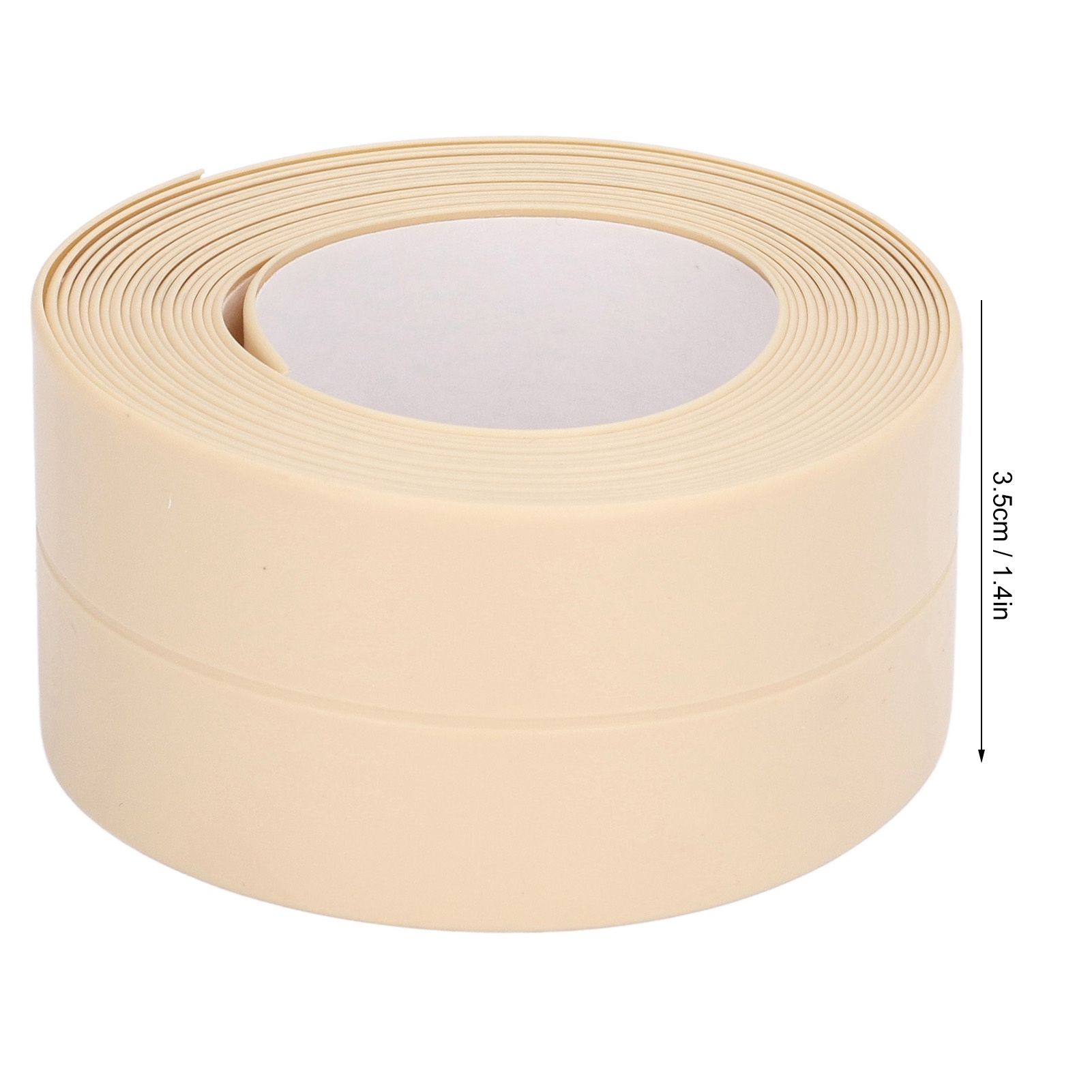4Pcs Kitchen Sealant Strip PVC Waterproof Self Adhesive Sealing Tape for view 15