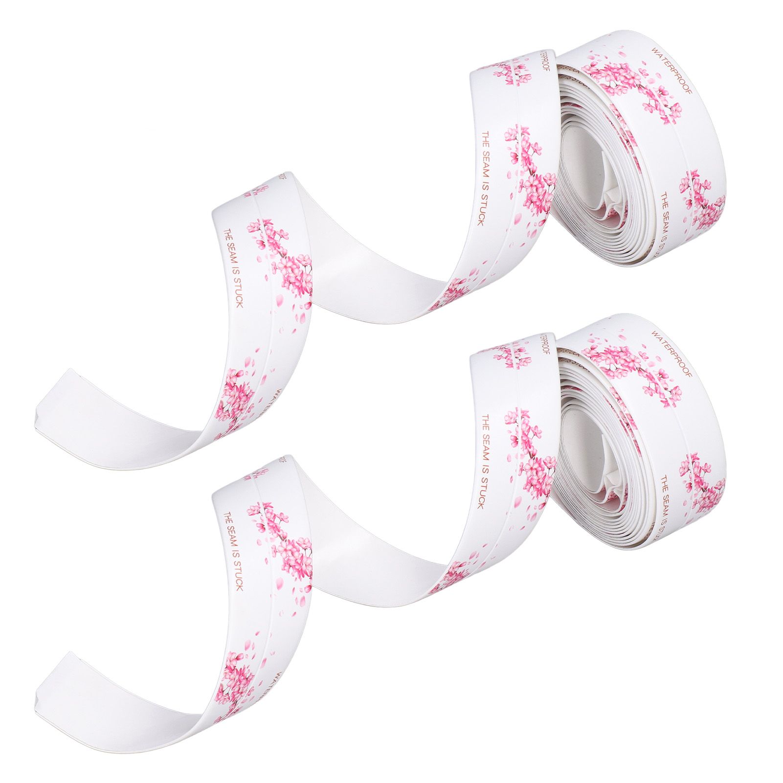 2Pcs Waterproof Tape Self Adhesive PVC Sealing Caulking Strip for Kitchen view 5
