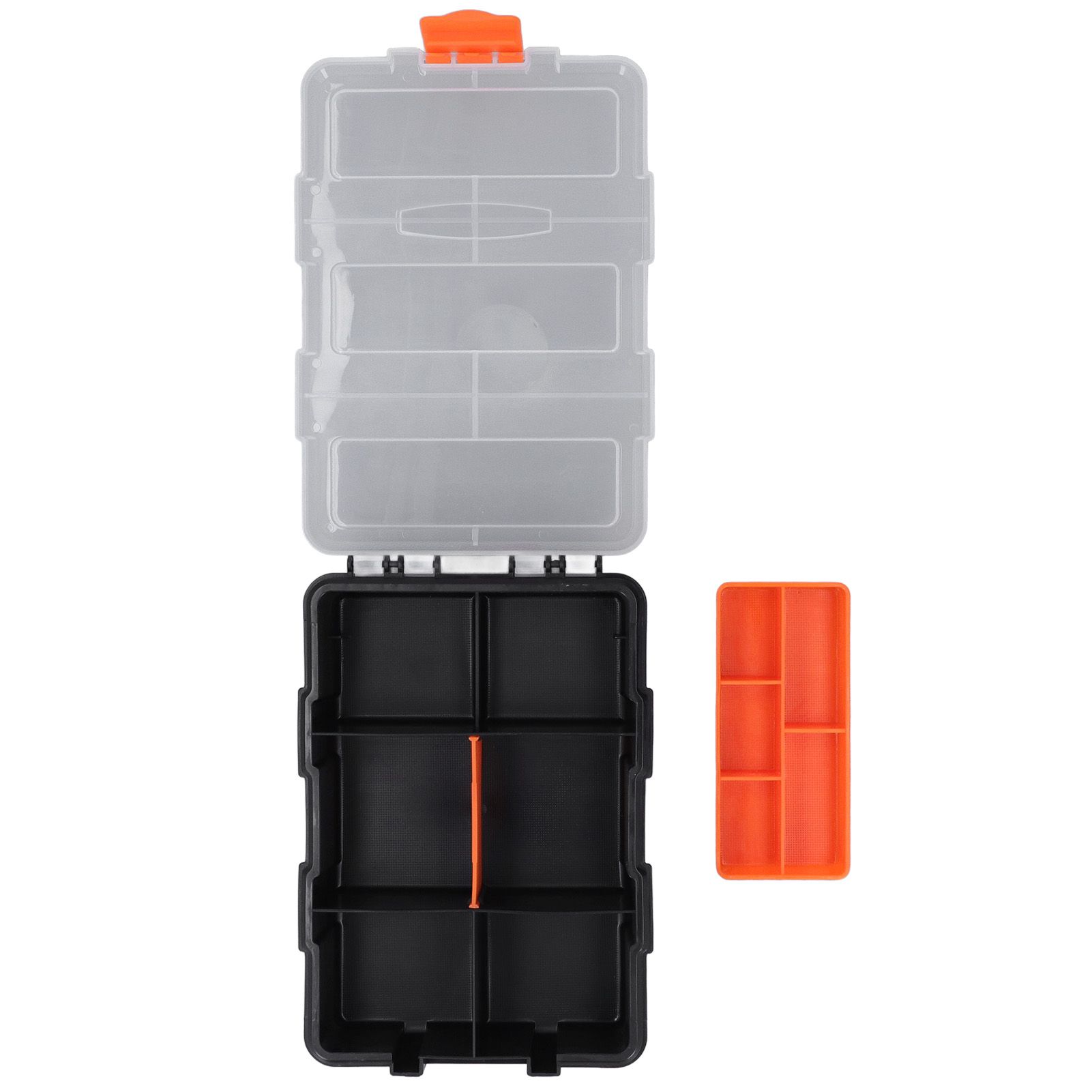 Parts Box Classification Grid Storage Box PVC Components Parts Tool Organizer view 2