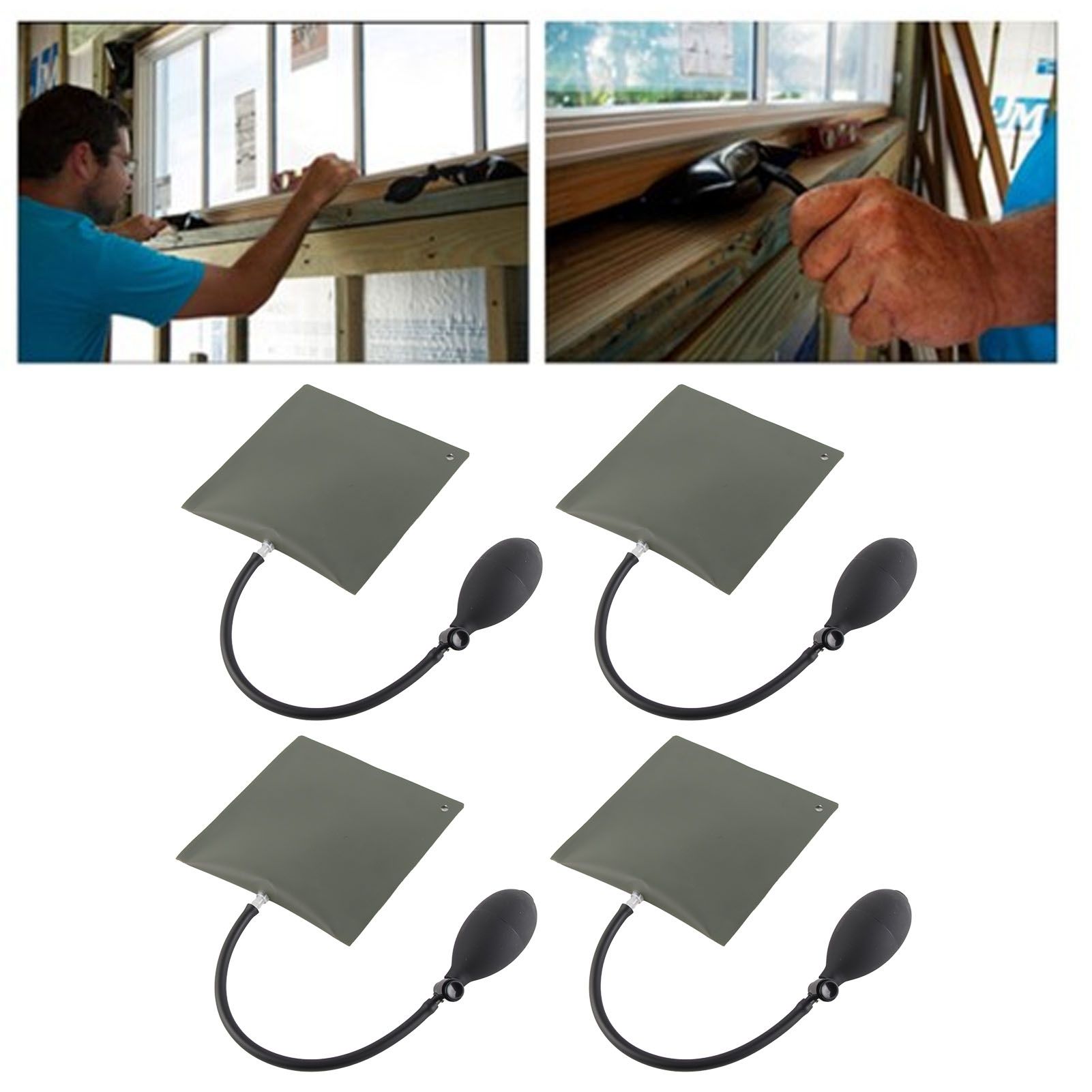 4pcs Air Shim Pump Door Window Installation Air Cushion Thicken Fiber Air view 12