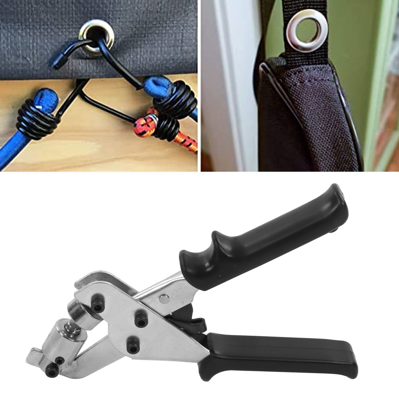 Punch Plier Belt Leather Manual Portable Hole Puncher Kit with Eyelet Buckles view 11
