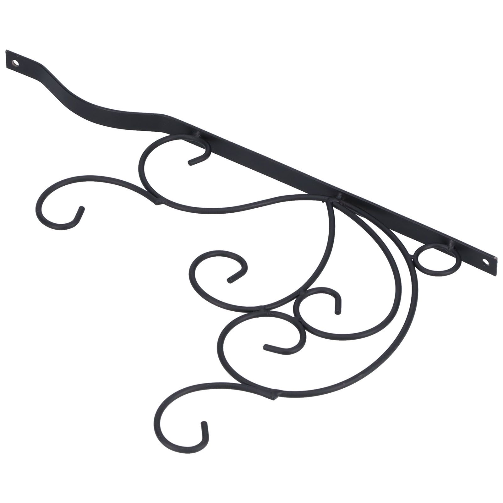 Hanging Plants Bracket Wall Mounted Iron Decorative Planter Hook Hanger with view 7