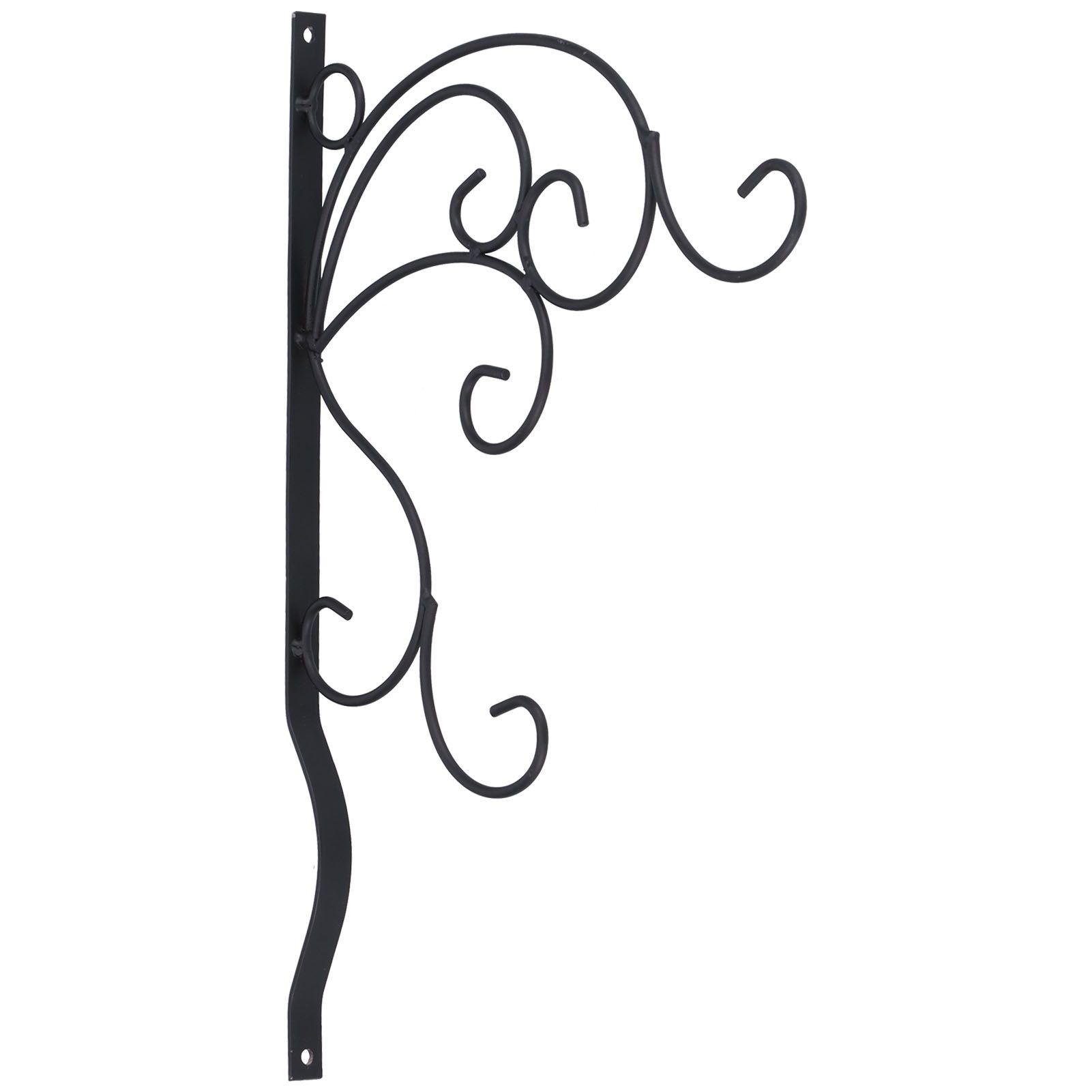 Hanging Plants Bracket Wall Mounted Iron Decorative Planter Hook Hanger with view 8