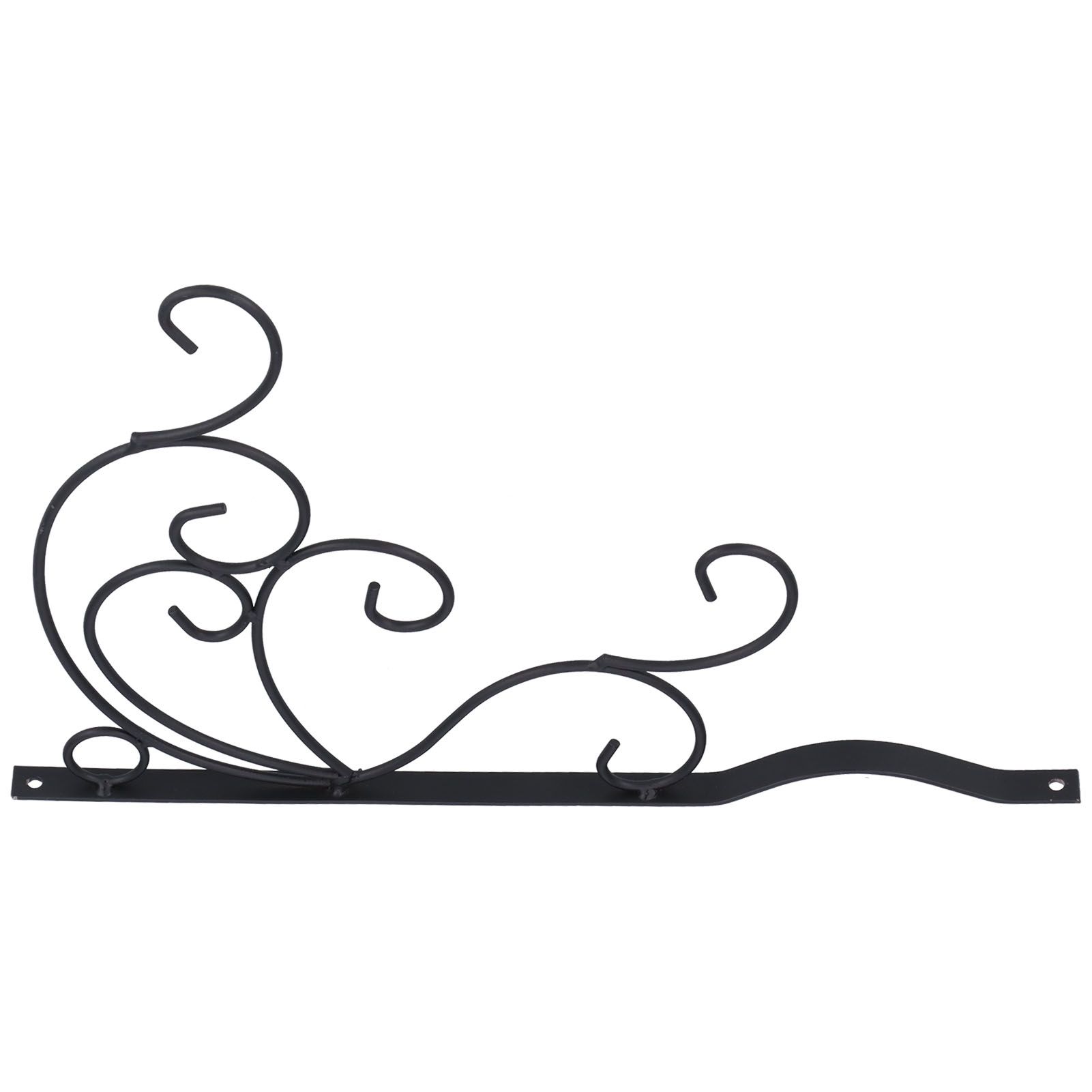 Hanging Plants Bracket Wall Mounted Iron Decorative Planter Hook Hanger with view 9