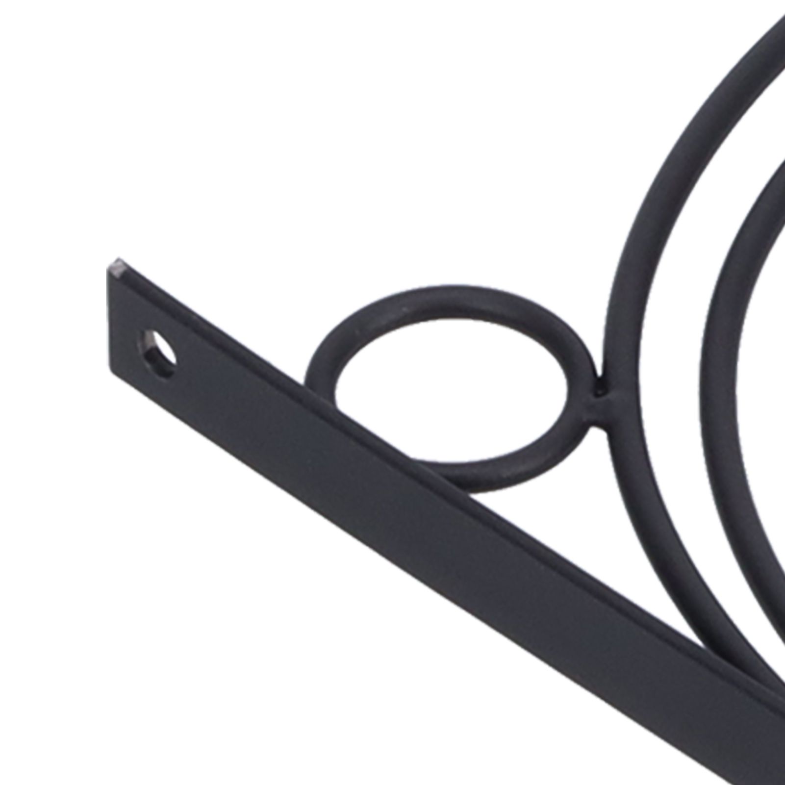 Hanging Plants Bracket Wall Mounted Iron Decorative Planter Hook Hanger with view 13
