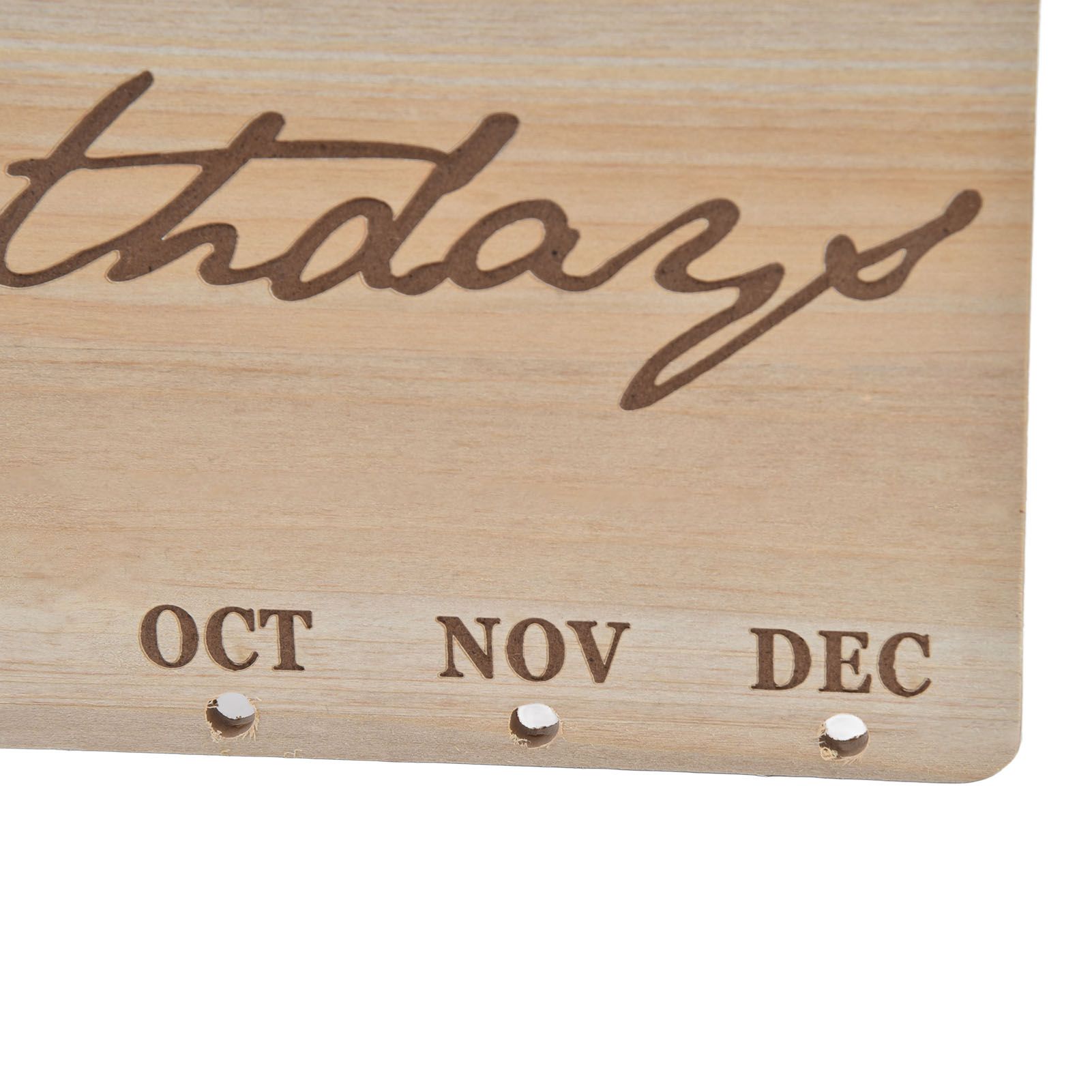 Wooden Craft Calendar Multipurpose Stylish Complete Tools Wooden DIY Calendar view 13