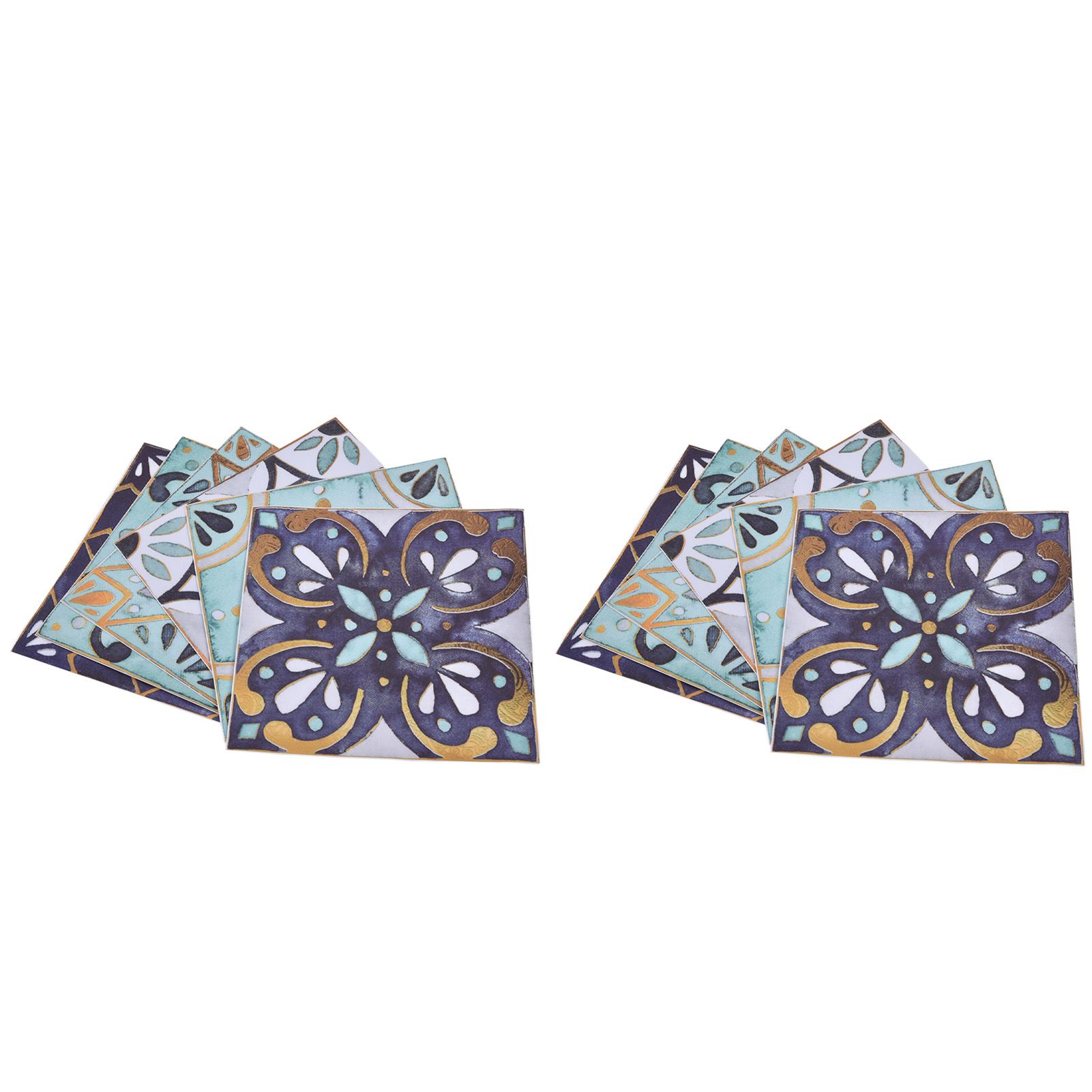 2Pack Floor Tile Stickers Self Adhesive Ceramic Tile Decor Waterproof Vintage view 7