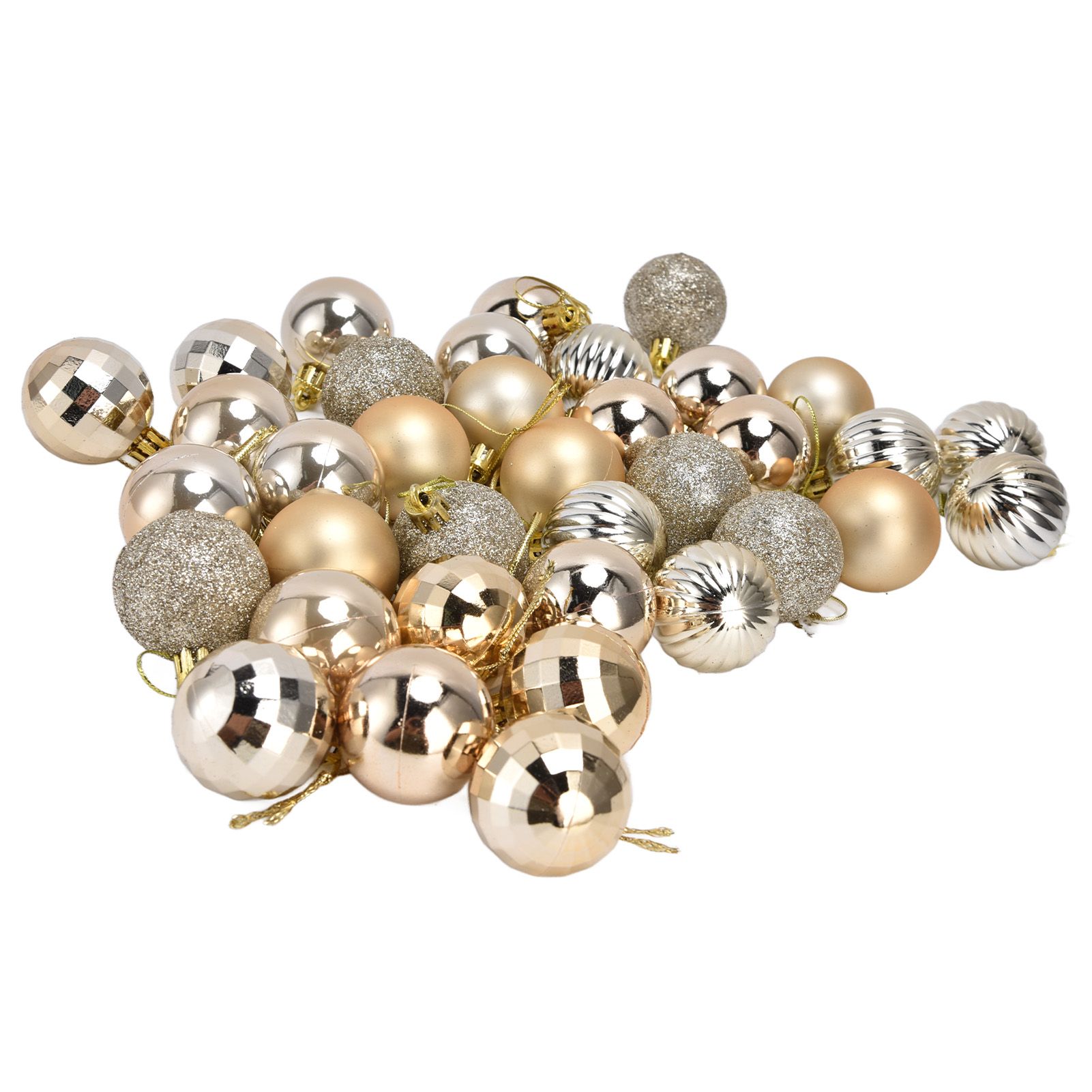 36Pcs Christmas Tree Ball Ornaments Shatterproof Hanging Decorations Xmas view 3