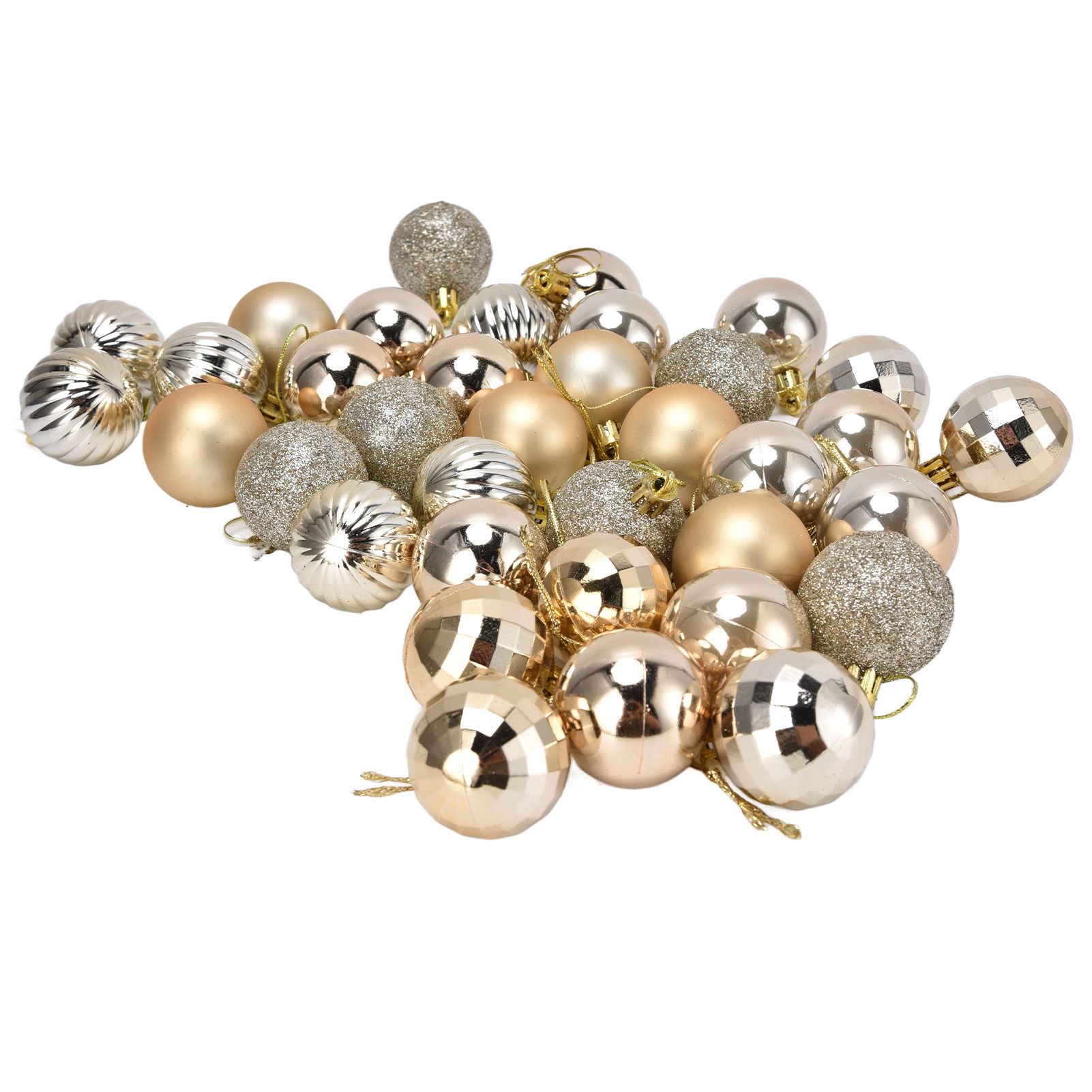 36Pcs Christmas Tree Ball Ornaments Shatterproof Hanging Decorations Xmas view 4
