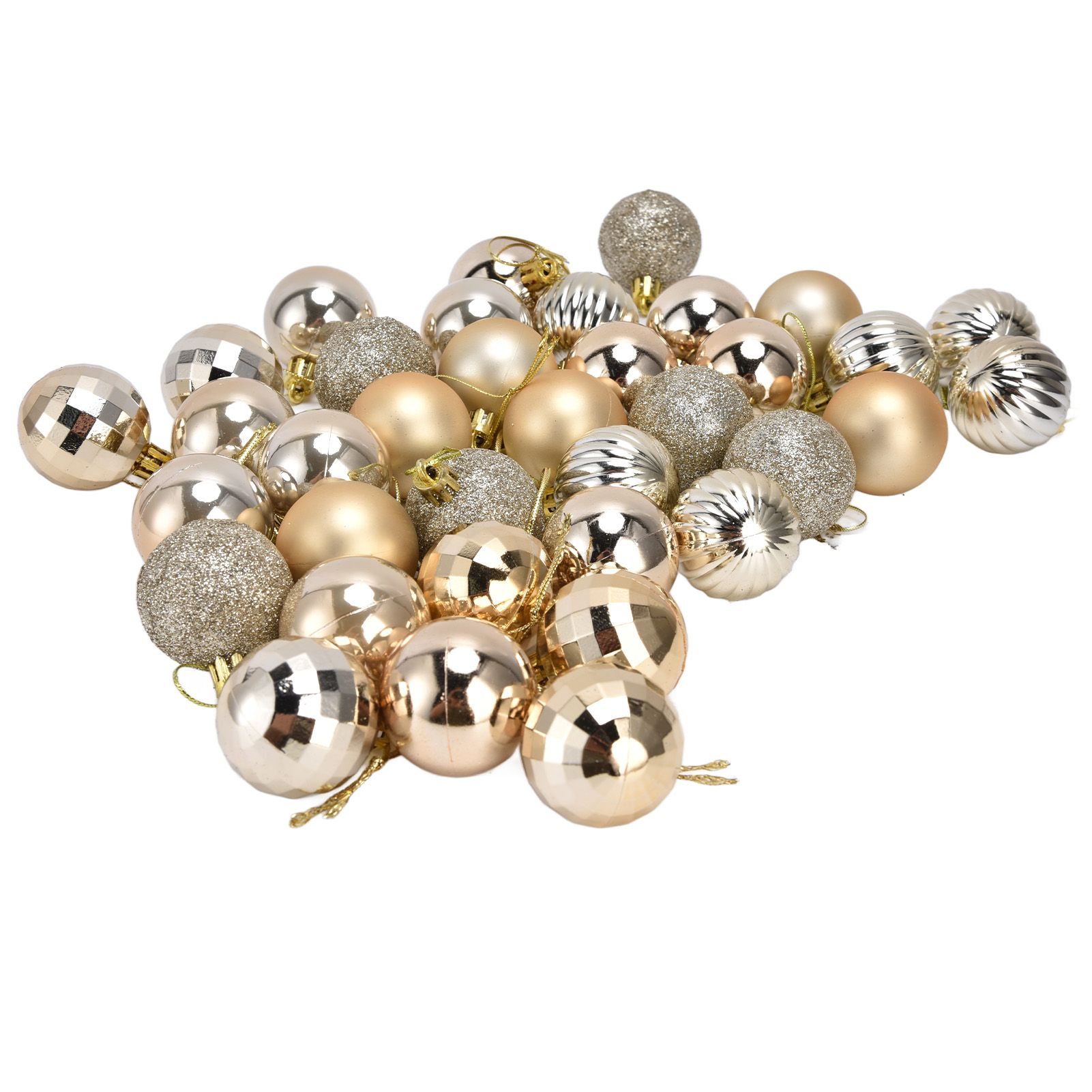 36Pcs Christmas Tree Ball Ornaments Shatterproof Hanging Decorations Xmas view 5