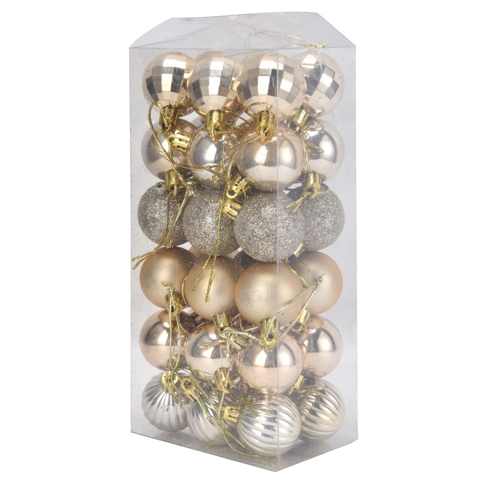 36Pcs Christmas Tree Ball Ornaments Shatterproof Hanging Decorations Xmas view 8