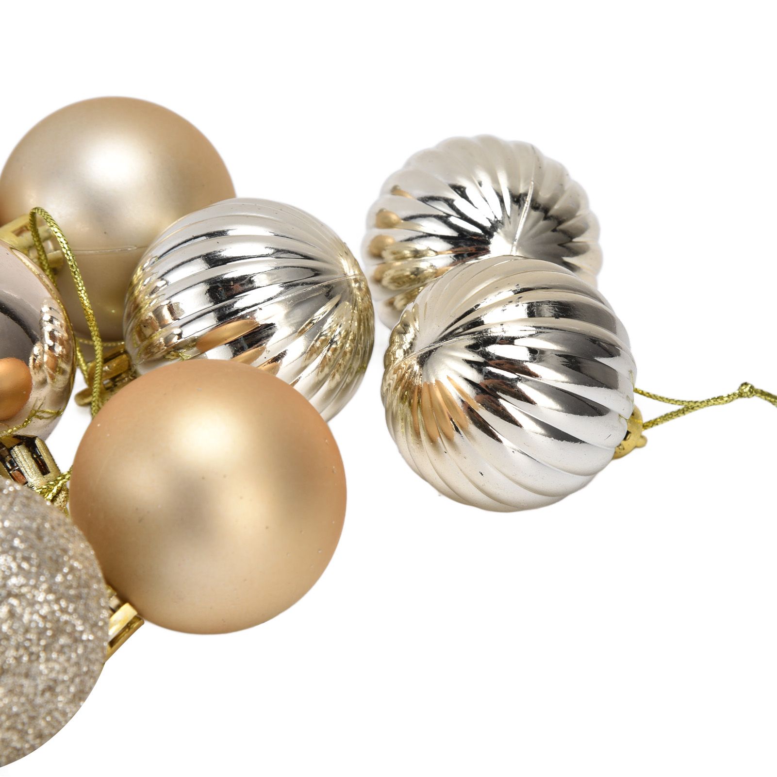 36Pcs Christmas Tree Ball Ornaments Shatterproof Hanging Decorations Xmas view 13