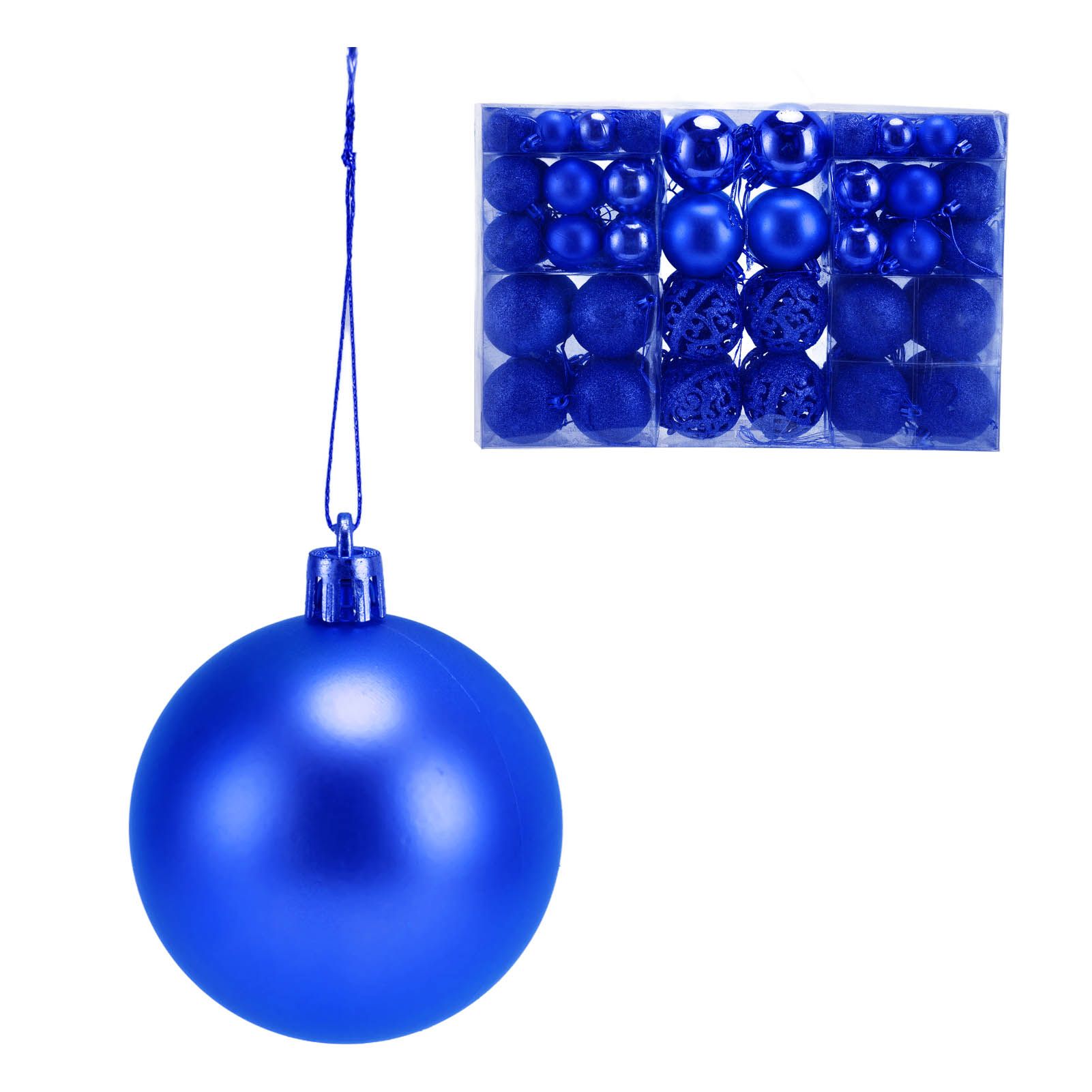 100pcs Christmas Ball Ornaments Shatterproof Hanging Balls for Christmas Tree view 5