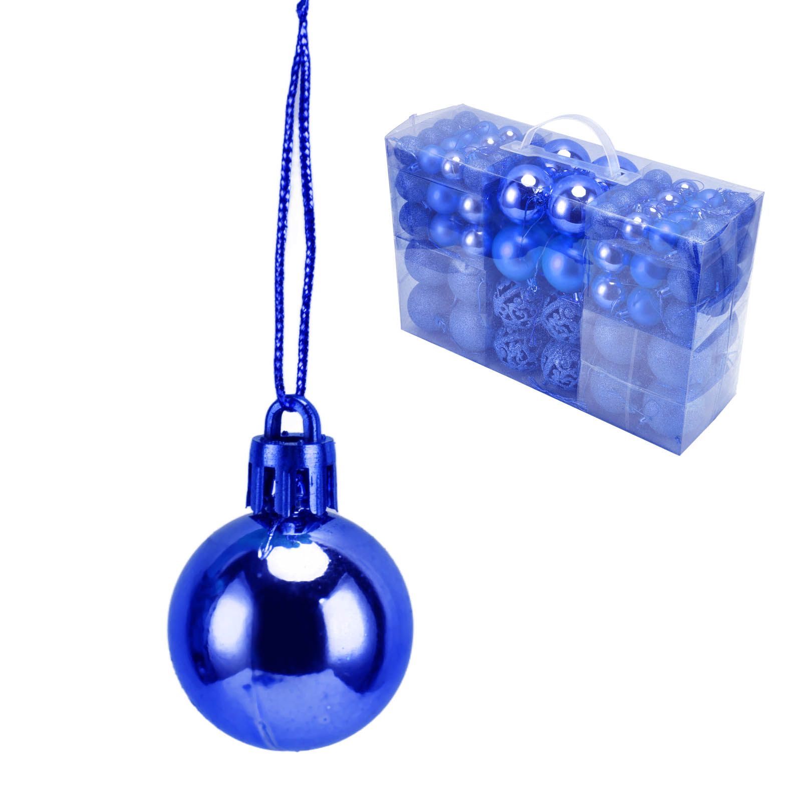 100pcs Christmas Ball Ornaments Shatterproof Hanging Balls for Christmas Tree view 6