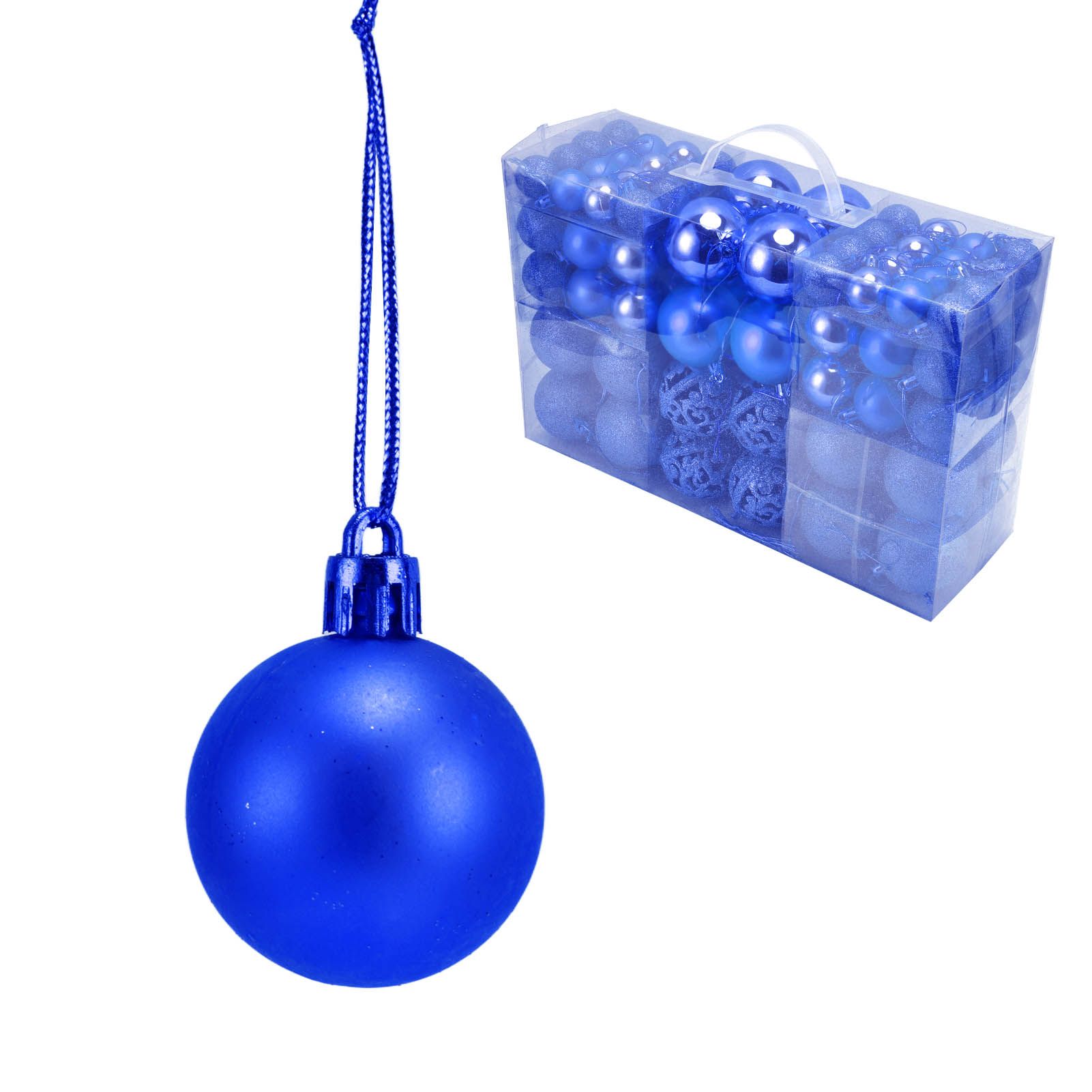 100pcs Christmas Ball Ornaments Shatterproof Hanging Balls for Christmas Tree view 8
