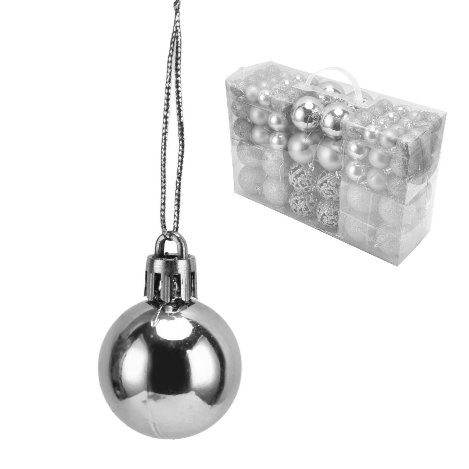 100pcs Christmas Ball Ornaments Shatterproof Hanging Balls for Christmas Tree view 6