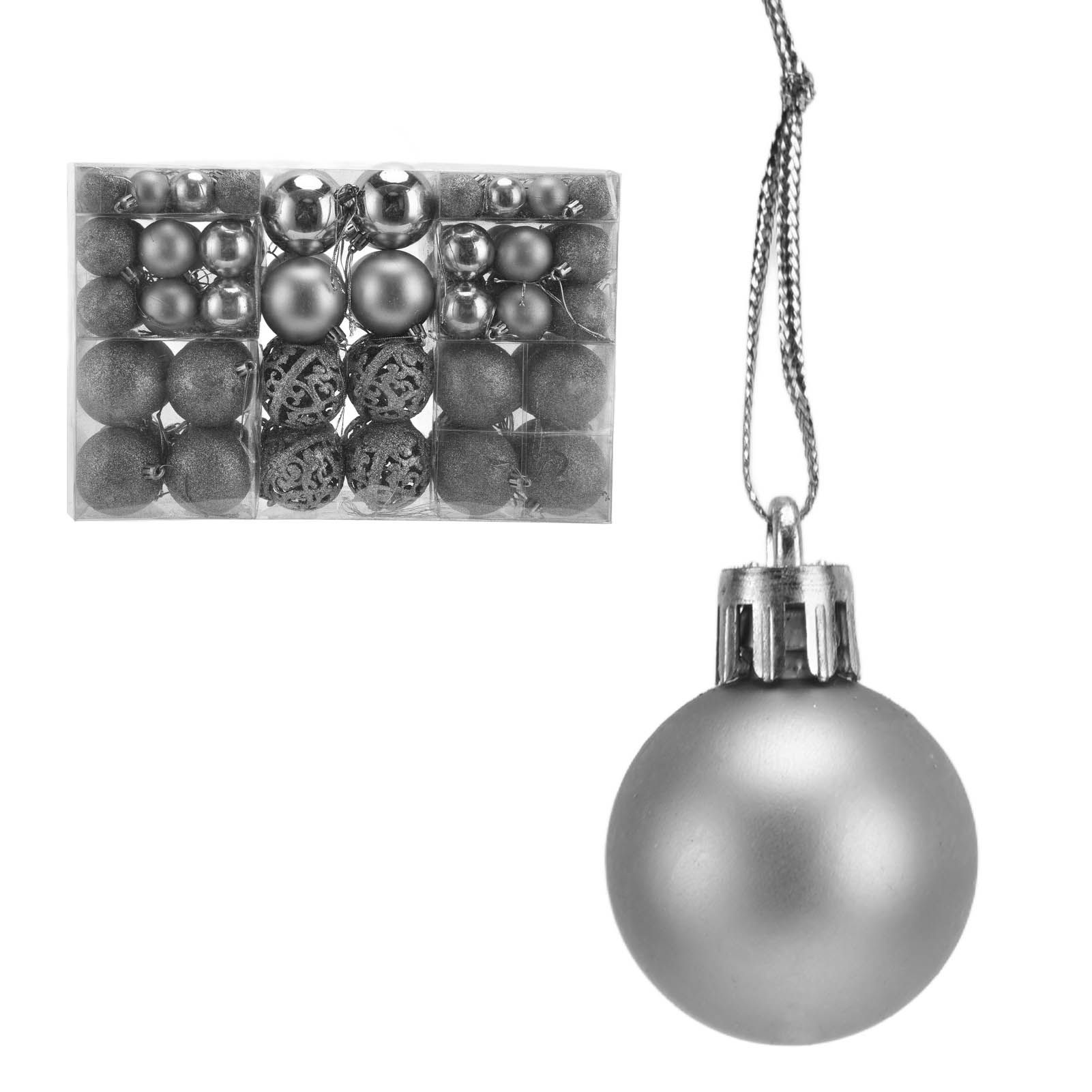 100pcs Christmas Ball Ornaments Shatterproof Hanging Balls for Christmas Tree view 9