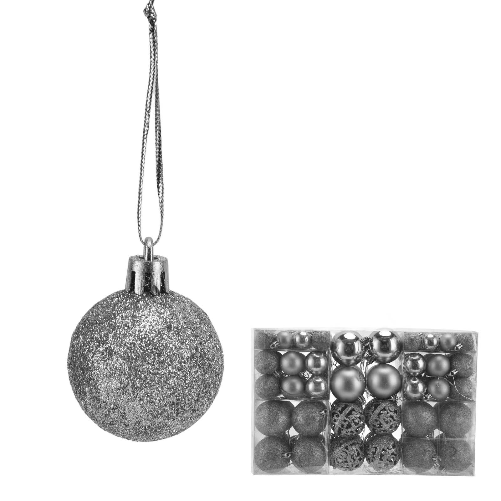 100pcs Christmas Ball Ornaments Shatterproof Hanging Balls for Christmas Tree view 10