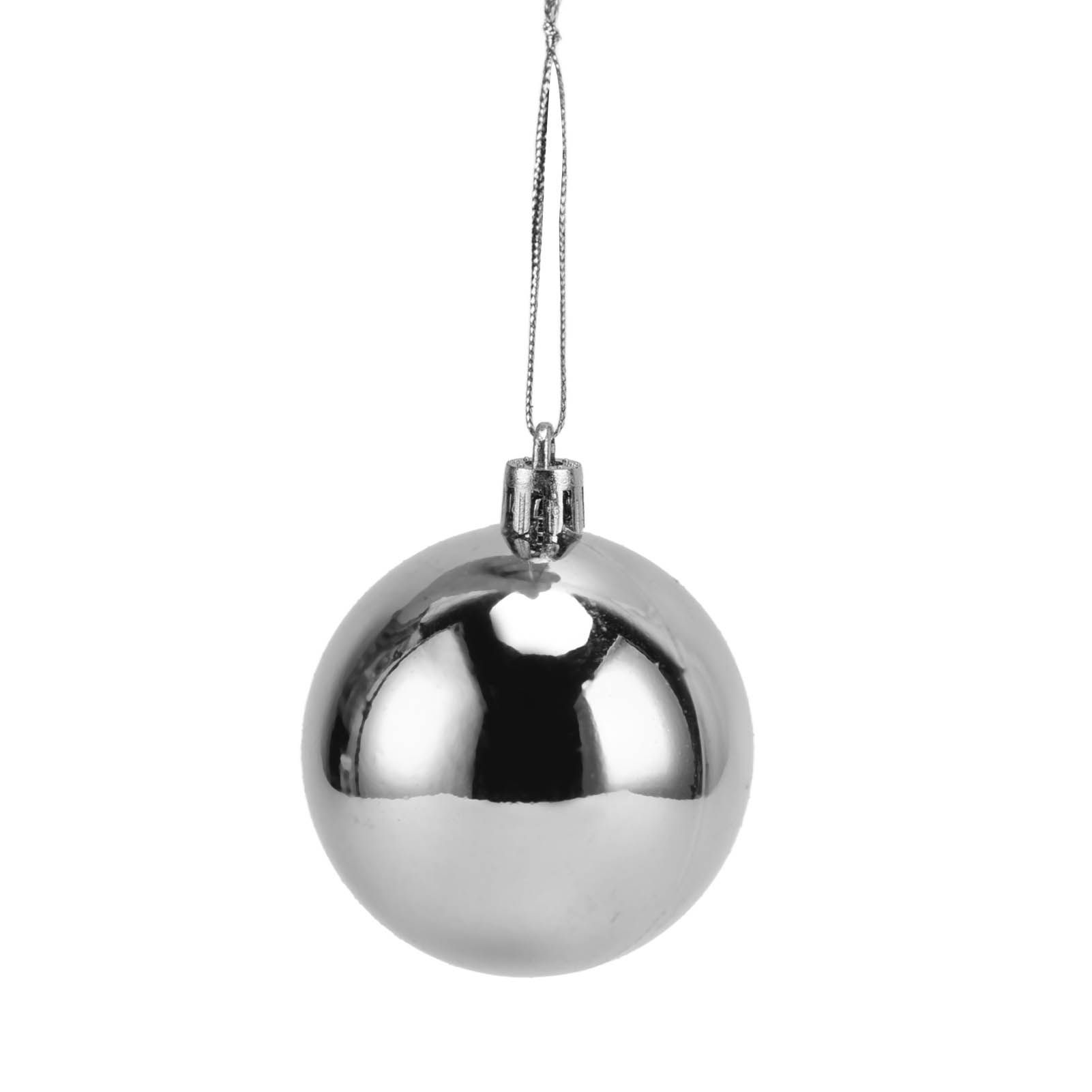 100pcs Christmas Ball Ornaments Shatterproof Hanging Balls for Christmas Tree view 13