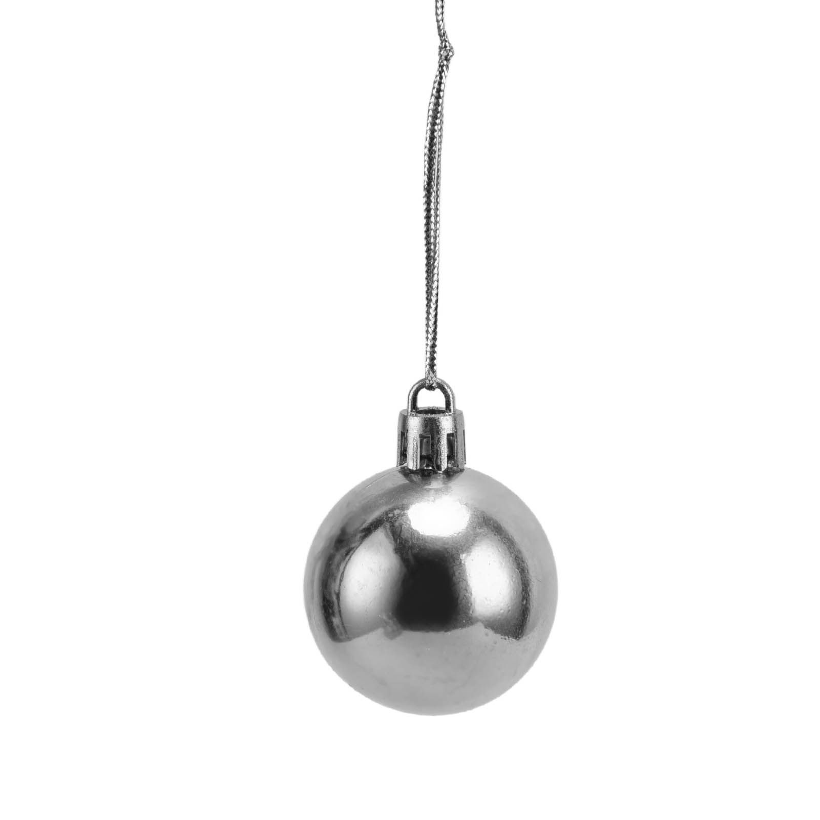 100pcs Christmas Ball Ornaments Shatterproof Hanging Balls for Christmas Tree view 14