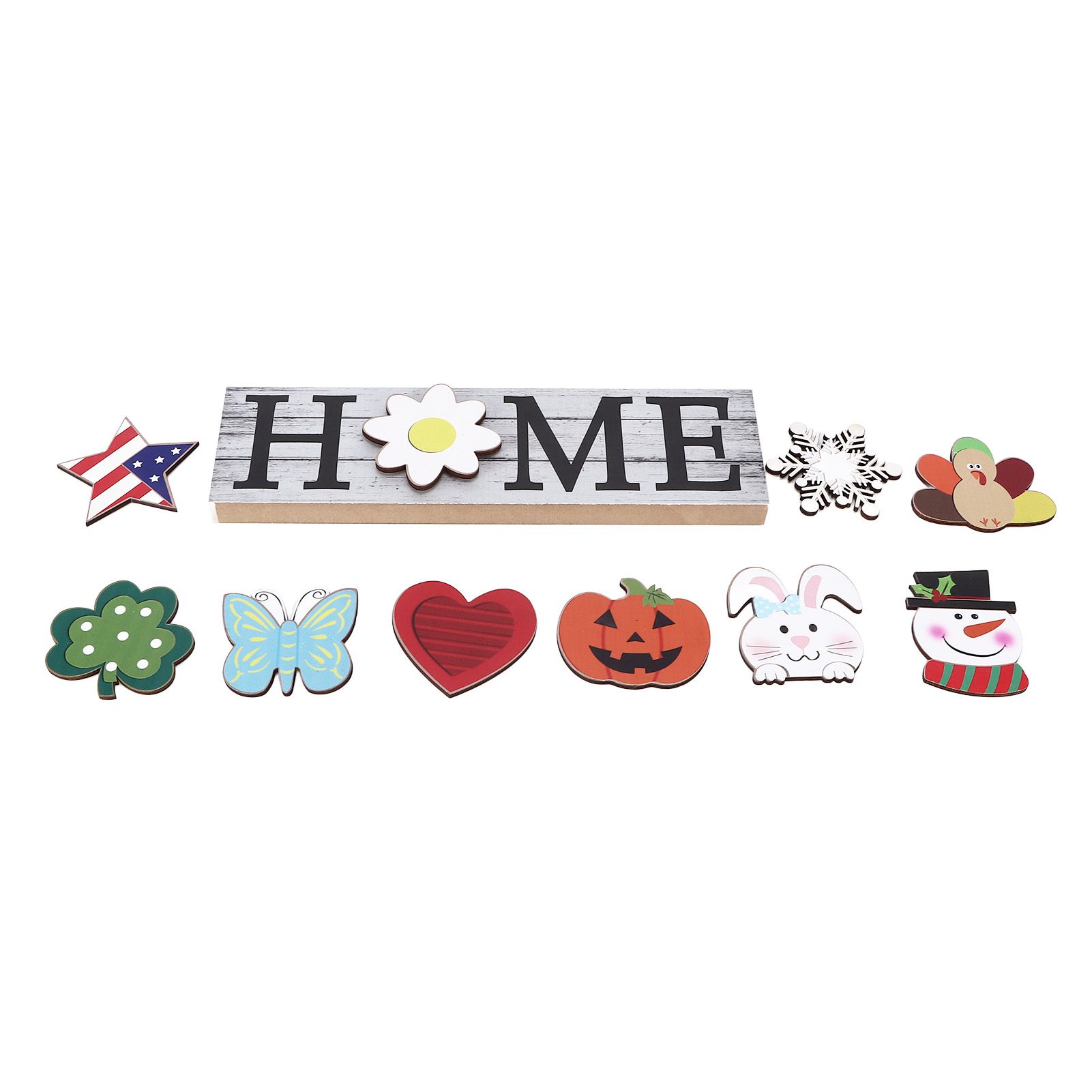 Wooden Home Sign Country Farmhouse Decoration for Home Kitchen Dining Room view 7