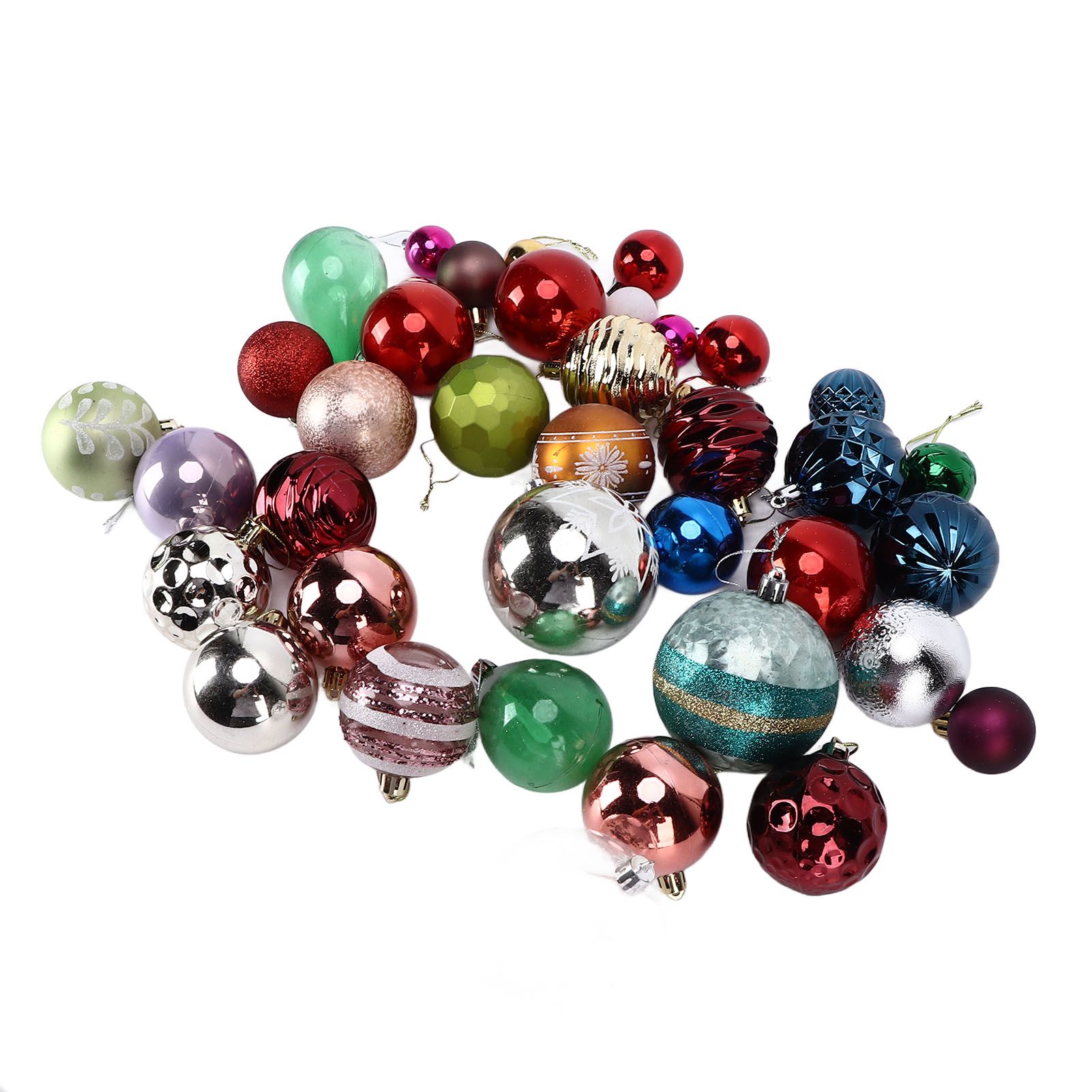 Christmas Ball Random Color Size Durable Lightweight Attractive Decorative view 4