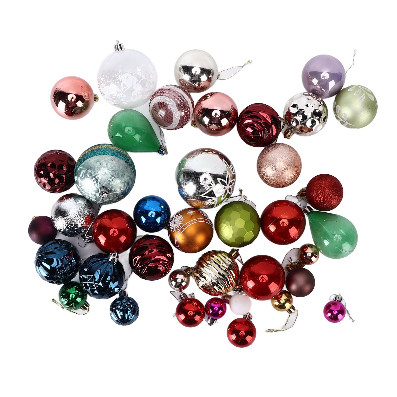 Christmas Ball Random Color Size Durable Lightweight Attractive Decorative view 5