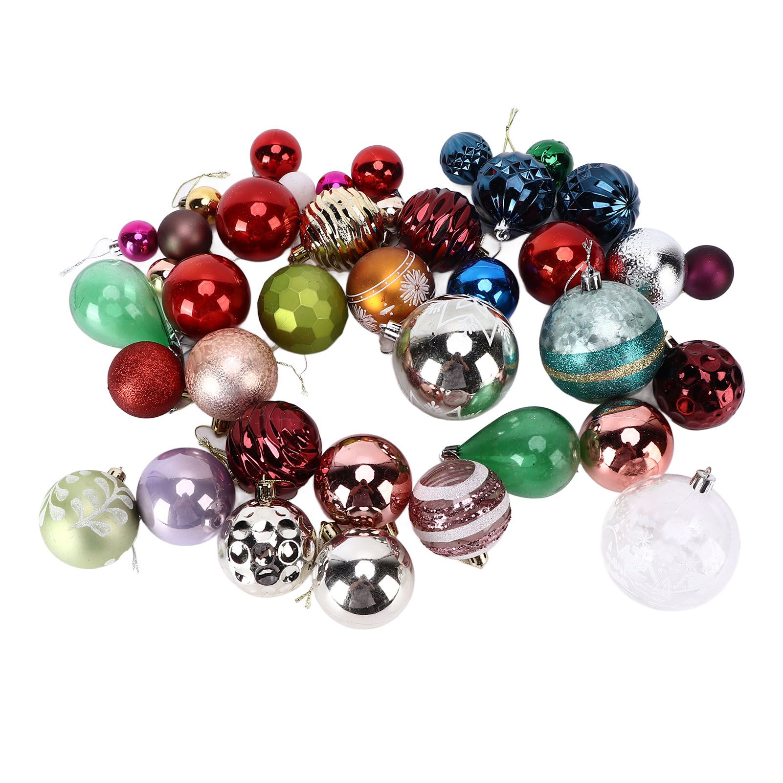 Christmas Ball Random Color Size Durable Lightweight Attractive Decorative view 6