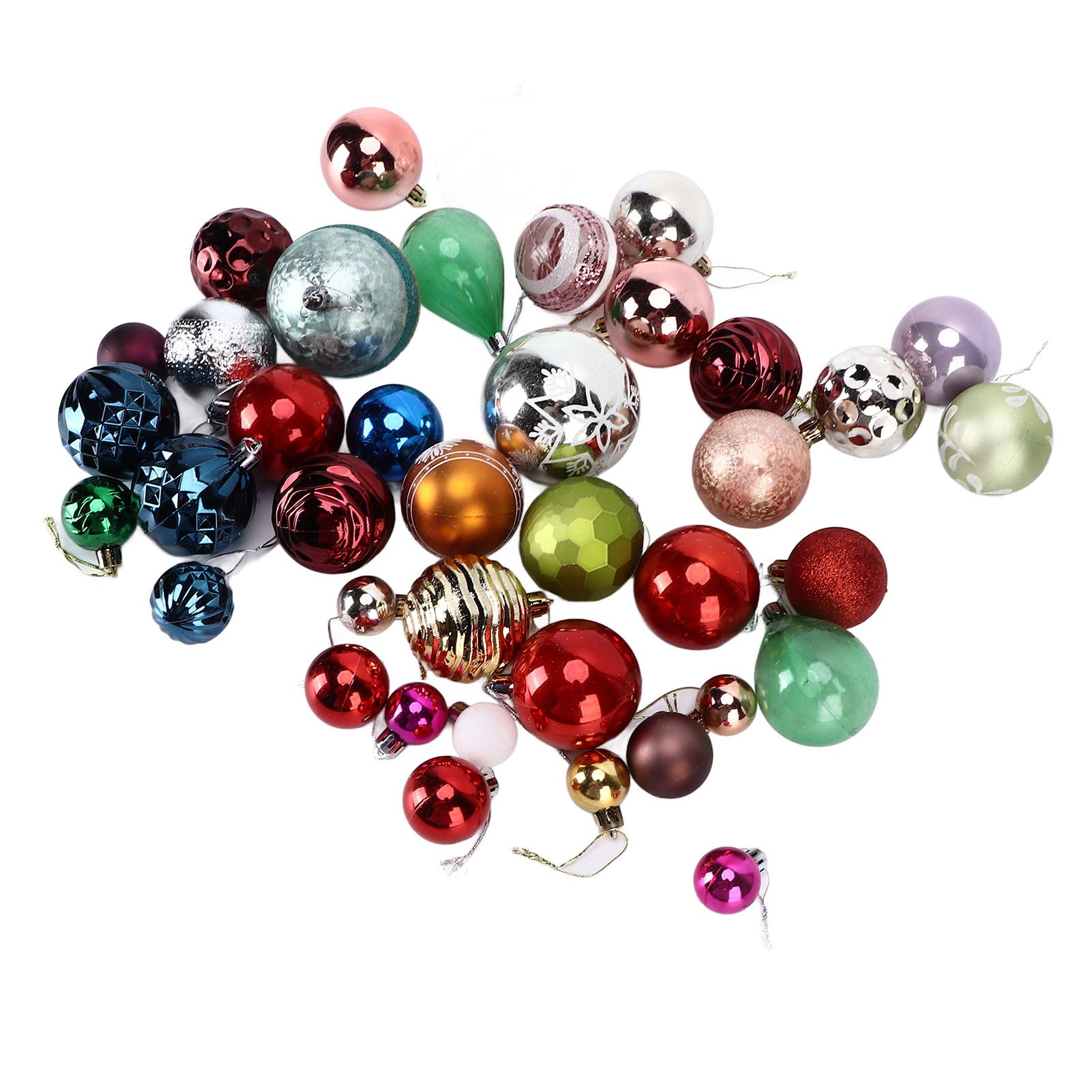 Christmas Ball Random Color Size Durable Lightweight Attractive Decorative view 7