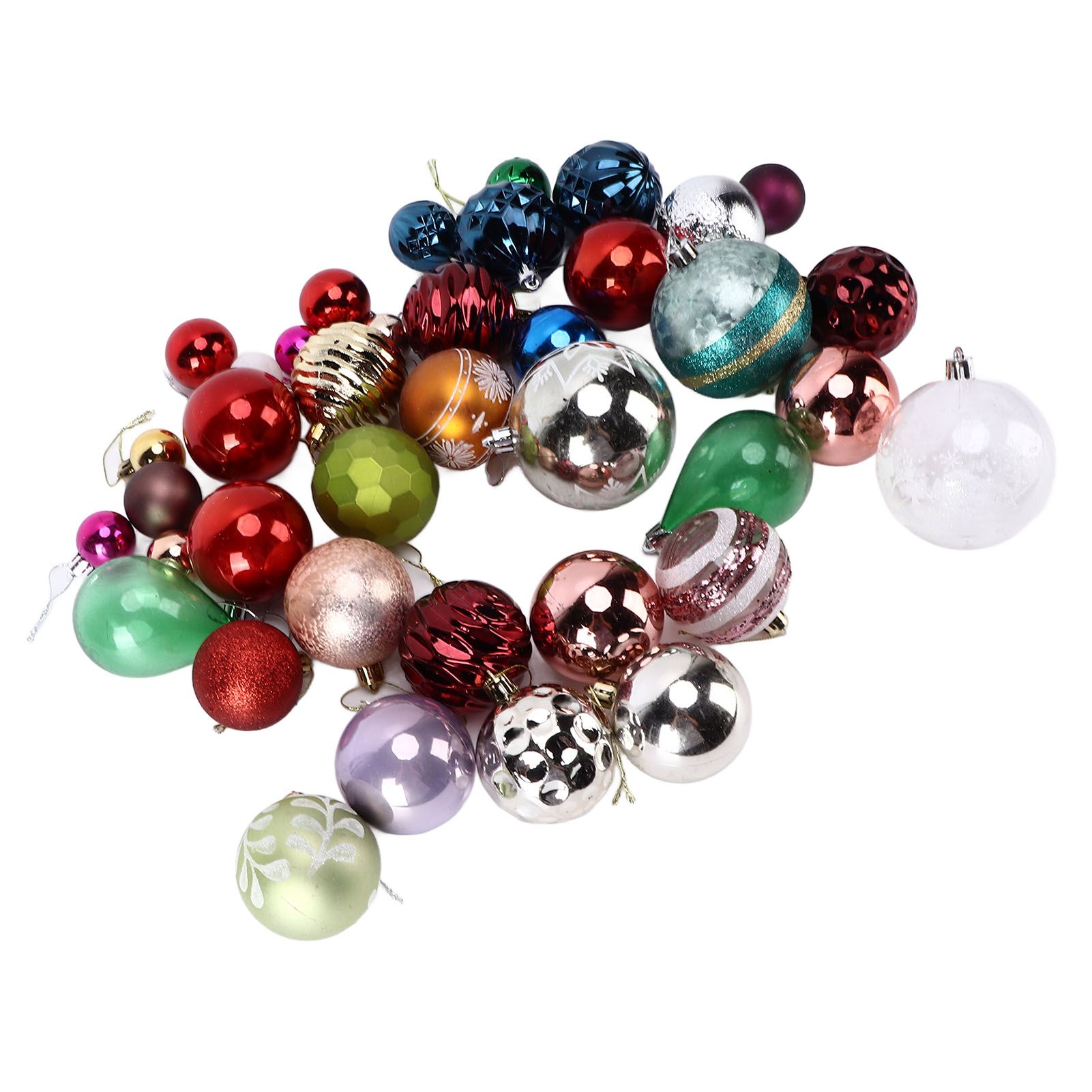 Christmas Ball Random Color Size Durable Lightweight Attractive Decorative view 9