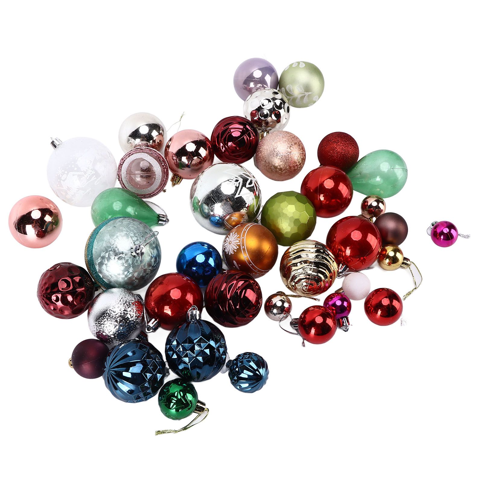 Christmas Ball Random Color Size Durable Lightweight Attractive Decorative view 10