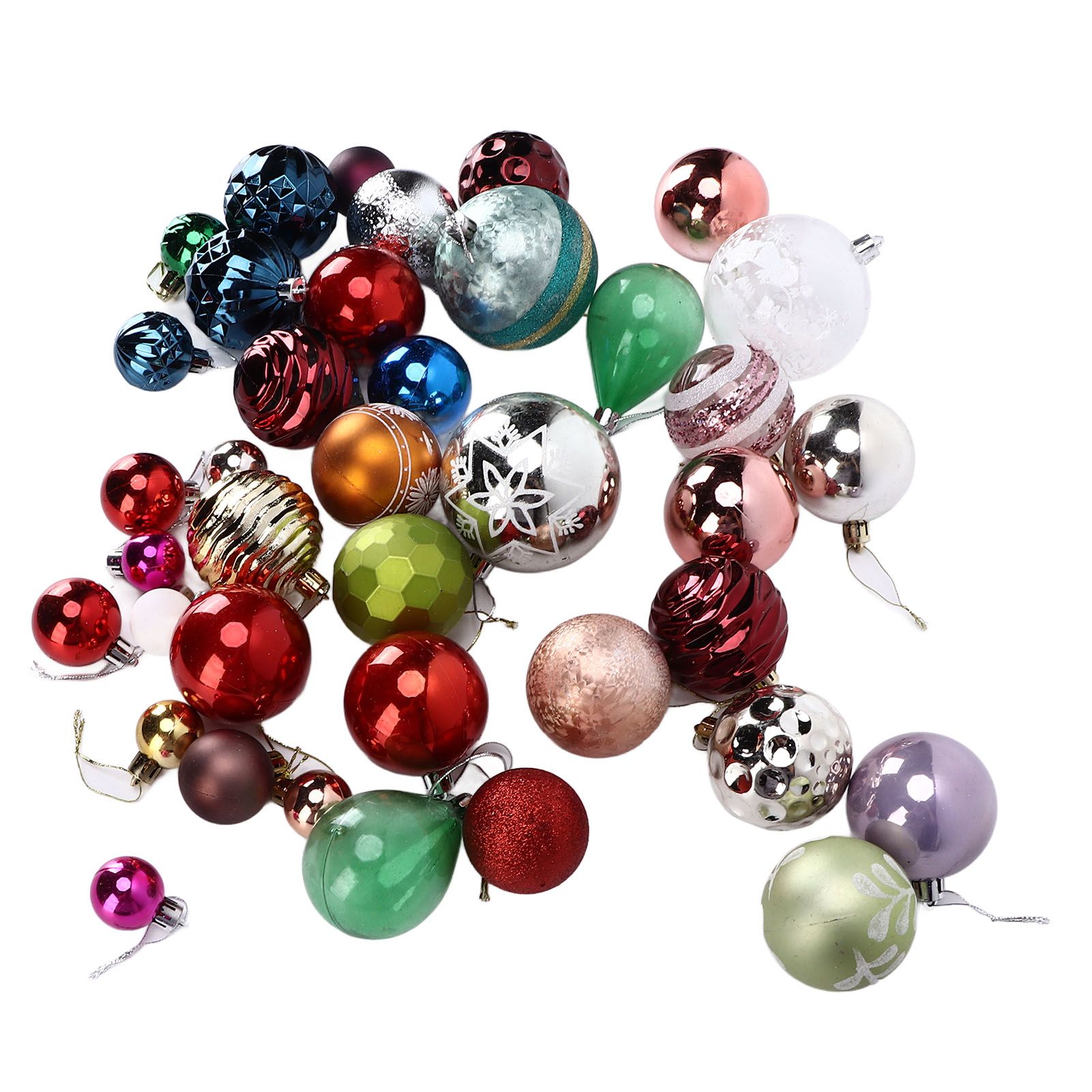 Christmas Ball Random Color Size Durable Lightweight Attractive Decorative view 11