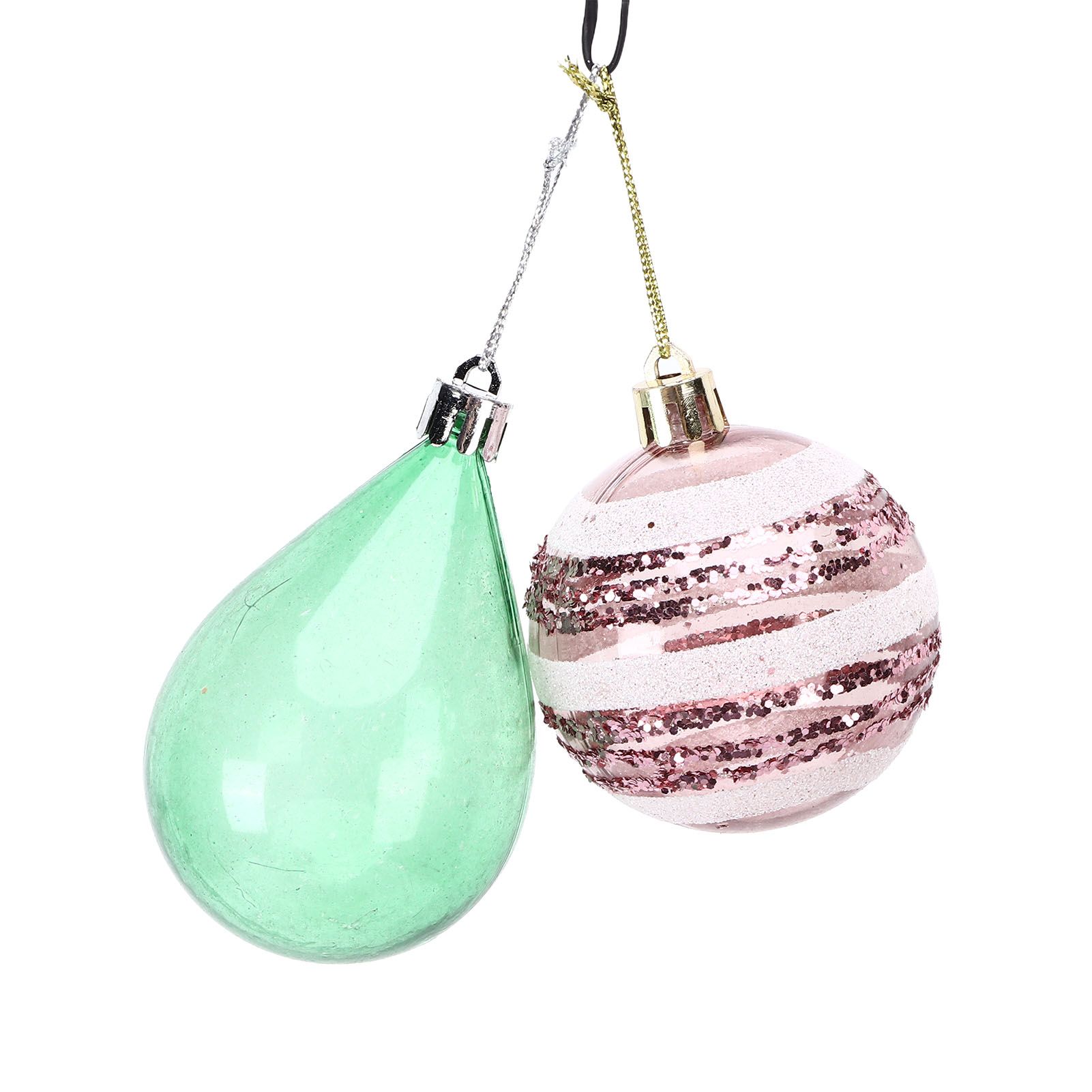 Christmas Ball Random Color Size Durable Lightweight Attractive Decorative view 13