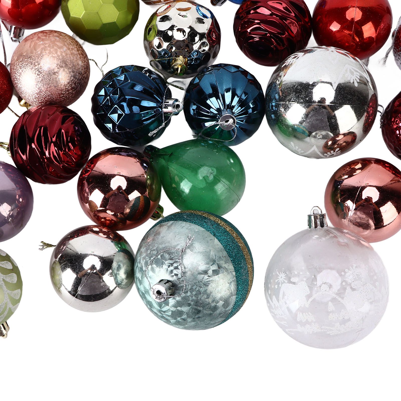 Christmas Ball Random Color Size Durable Lightweight Attractive Decorative view 14