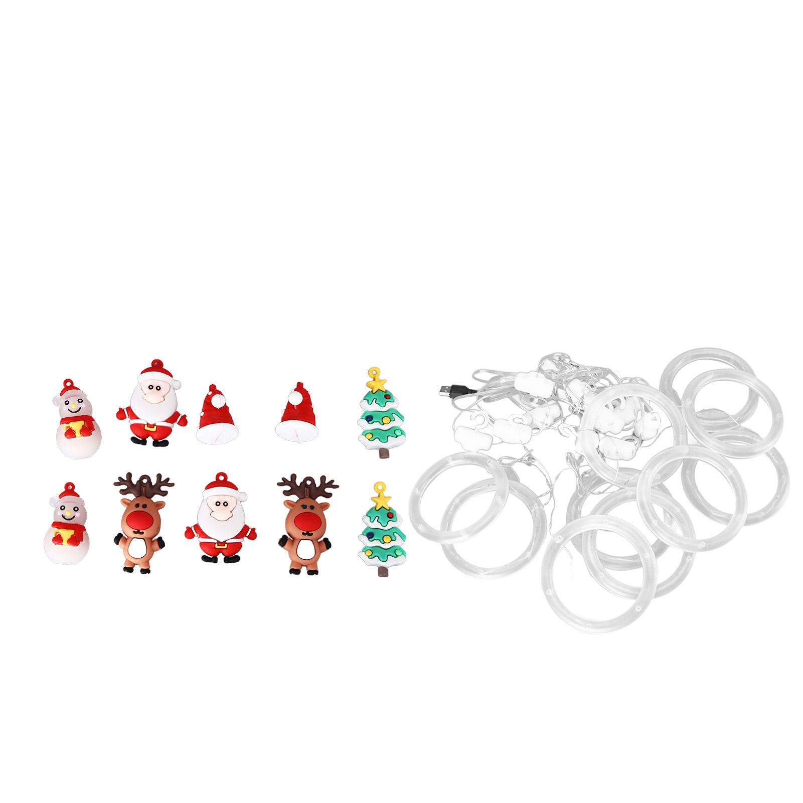 Christmas Led Lights Simple Installation Low Voltage High Safety Soft Light view 2