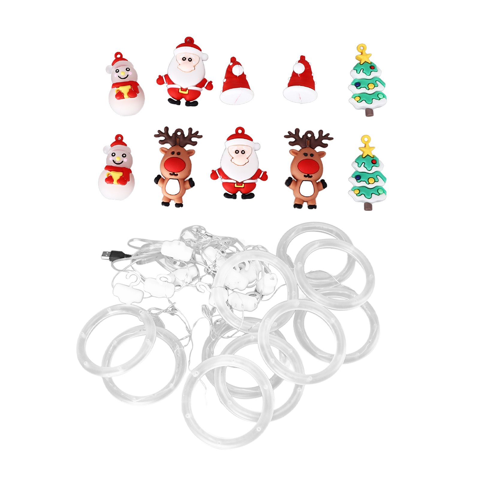 Christmas Led Lights Simple Installation Low Voltage High Safety Soft Light view 4