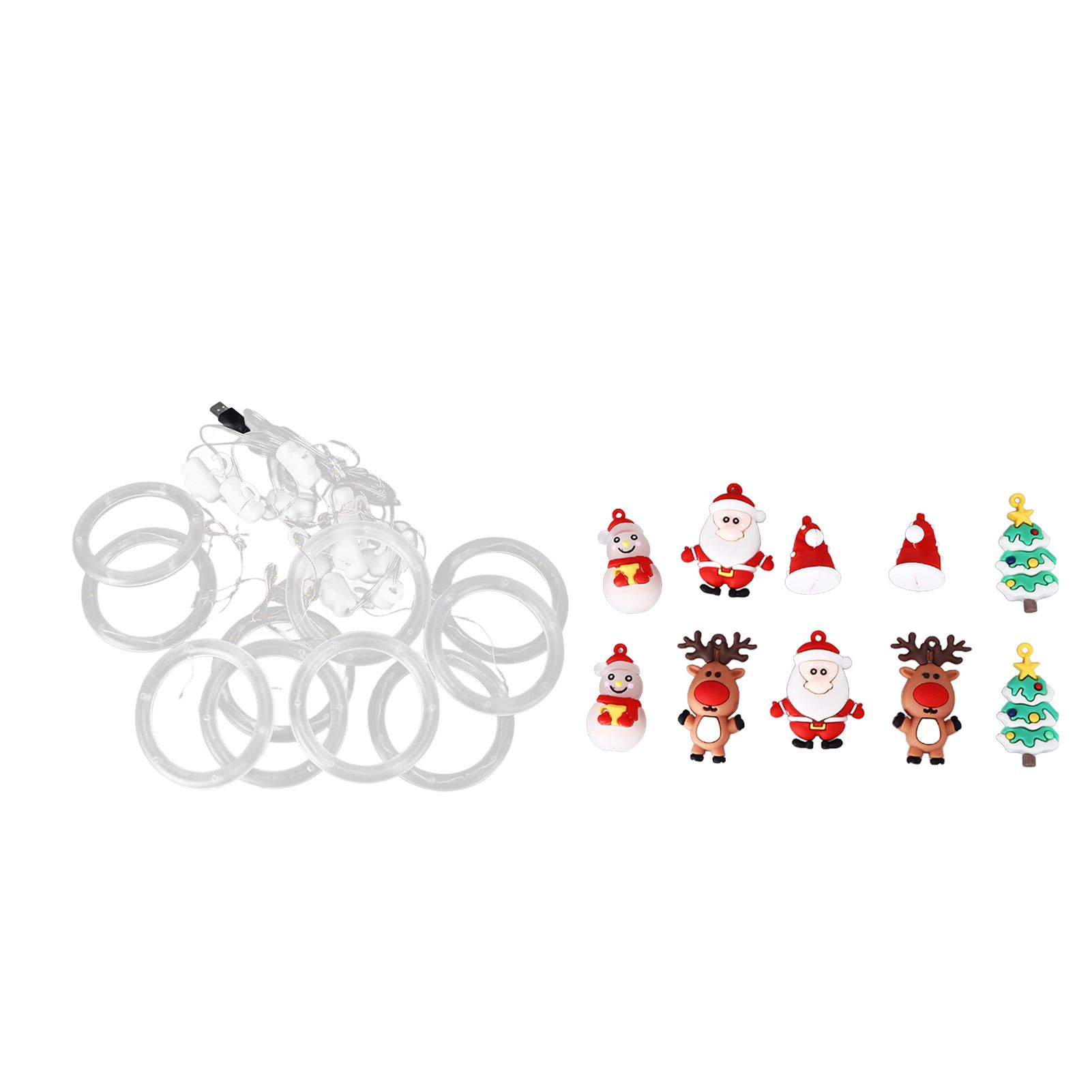 Christmas Led Lights Simple Installation Low Voltage High Safety Soft Light view 5