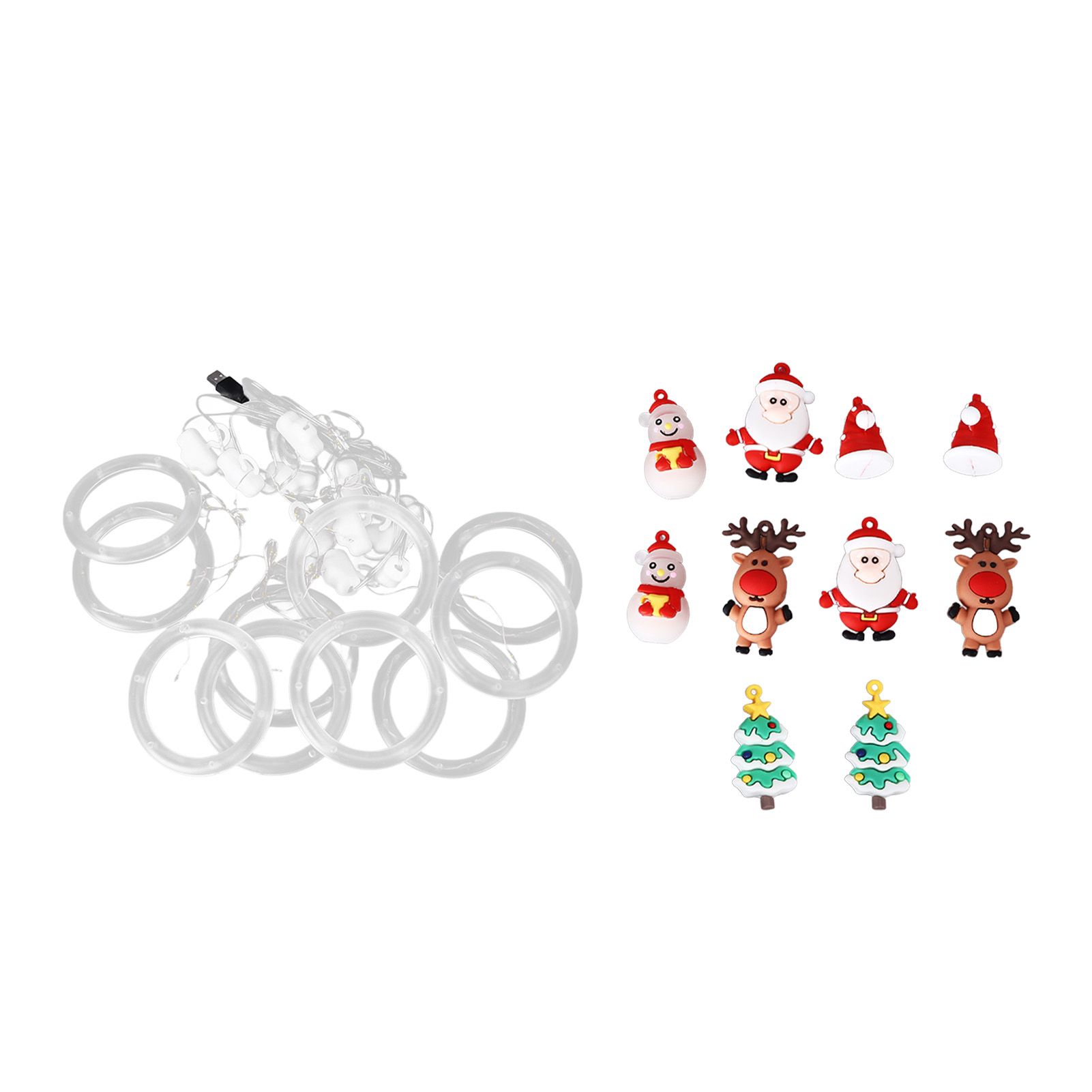 Christmas Led Lights Simple Installation Low Voltage High Safety Soft Light view 6