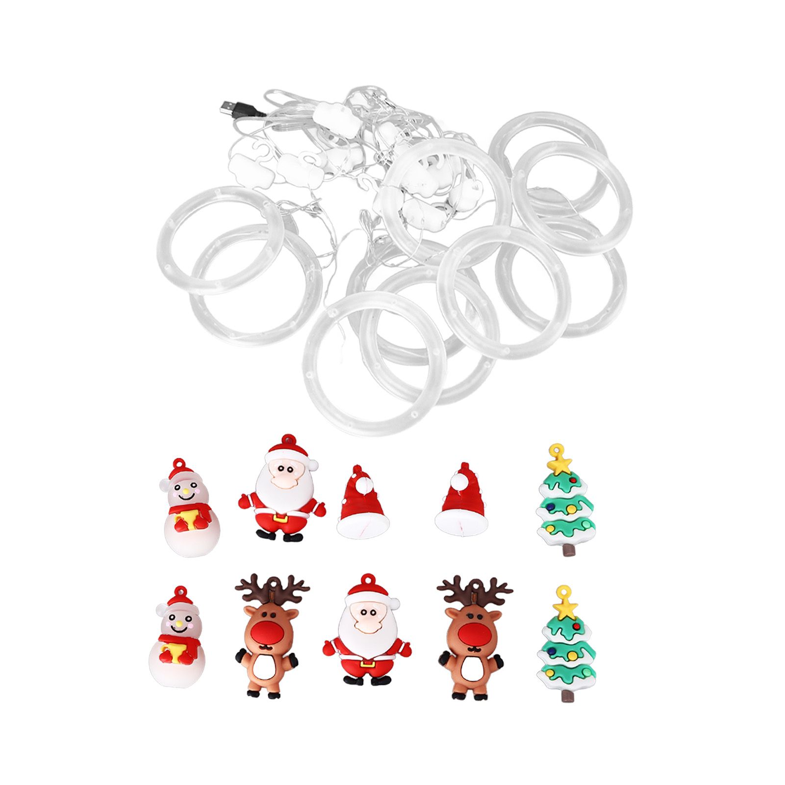 Christmas Led Lights Simple Installation Low Voltage High Safety Soft Light view 8